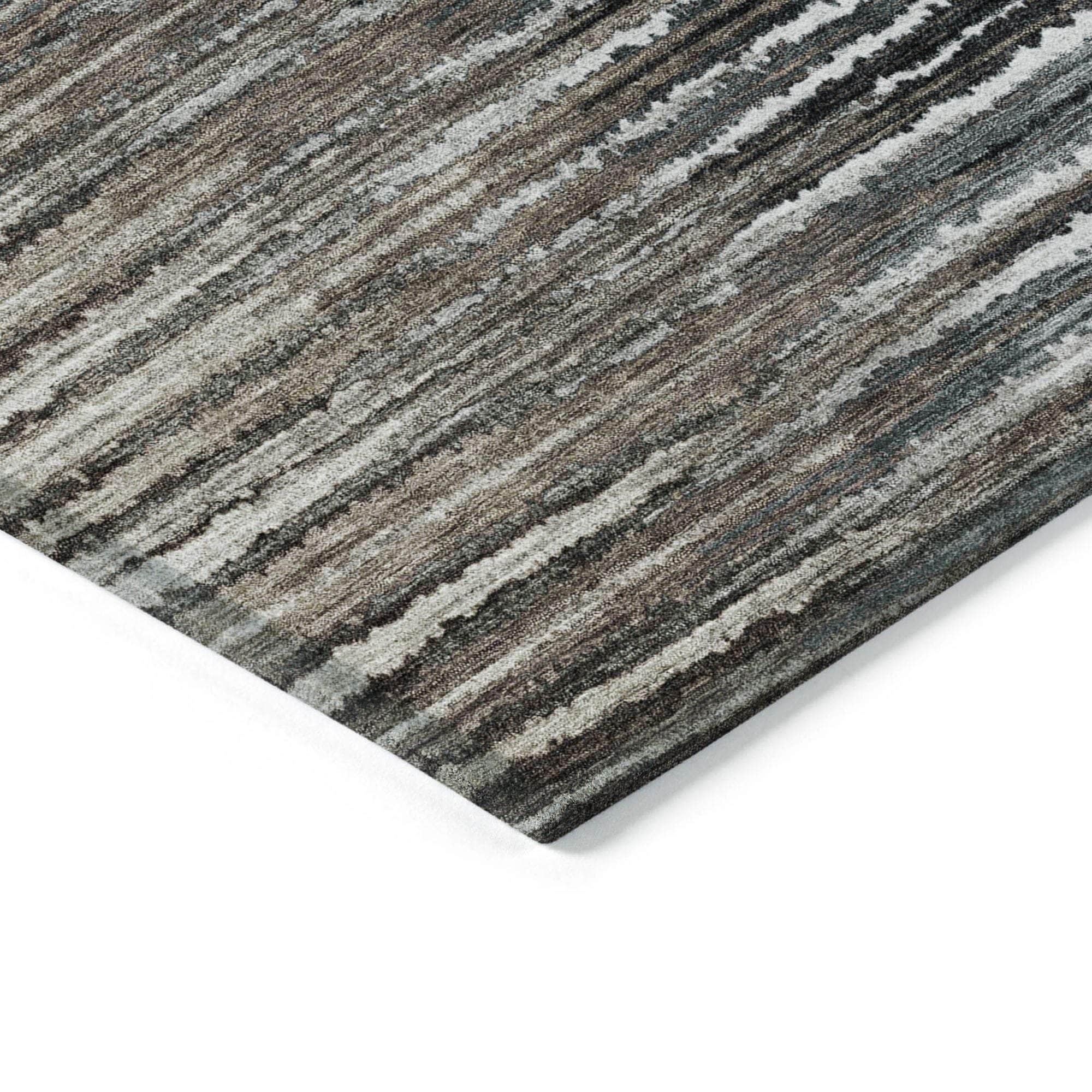 Machine Made ACN604 Brown Rugs