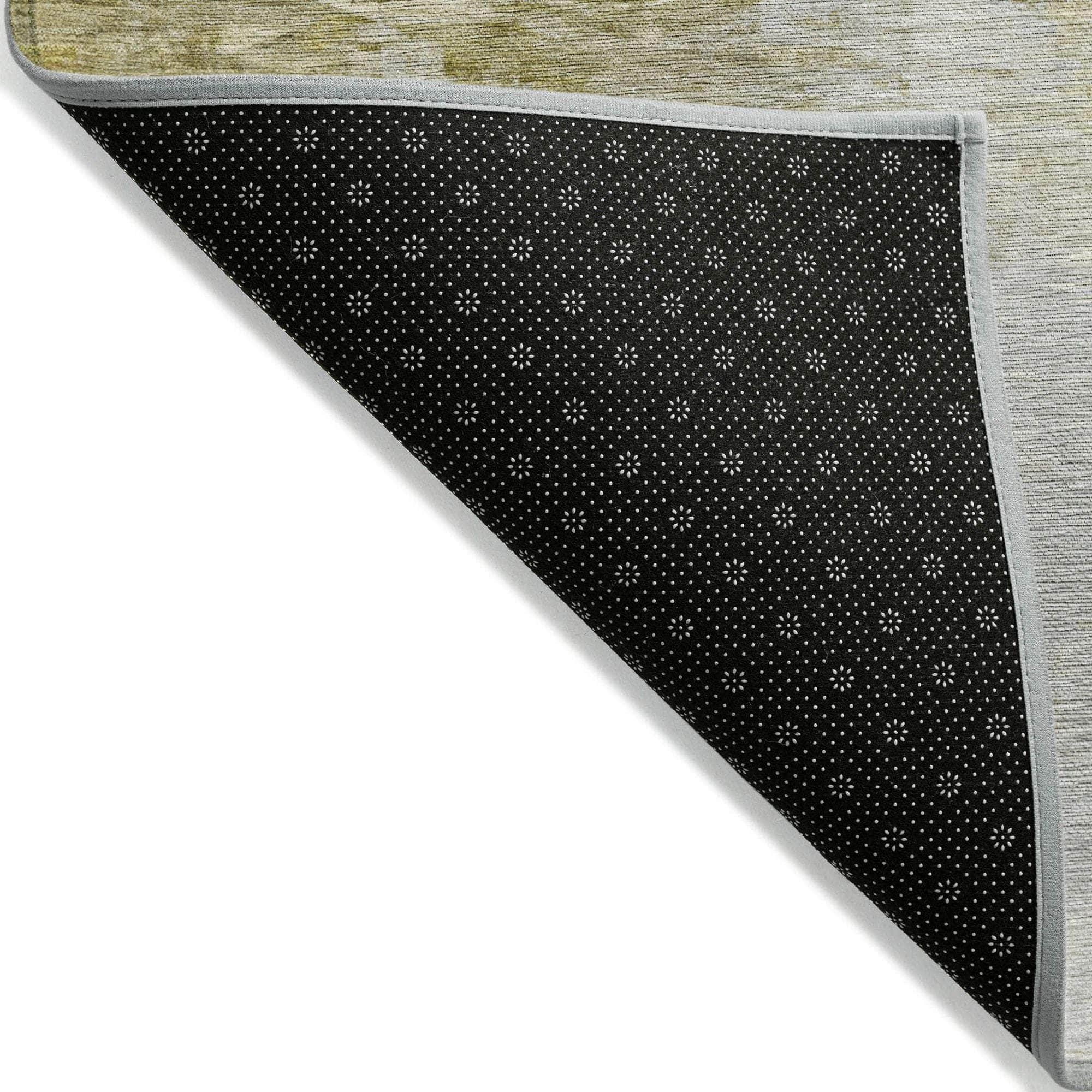 Machine Made ACN595 Gold Rugs