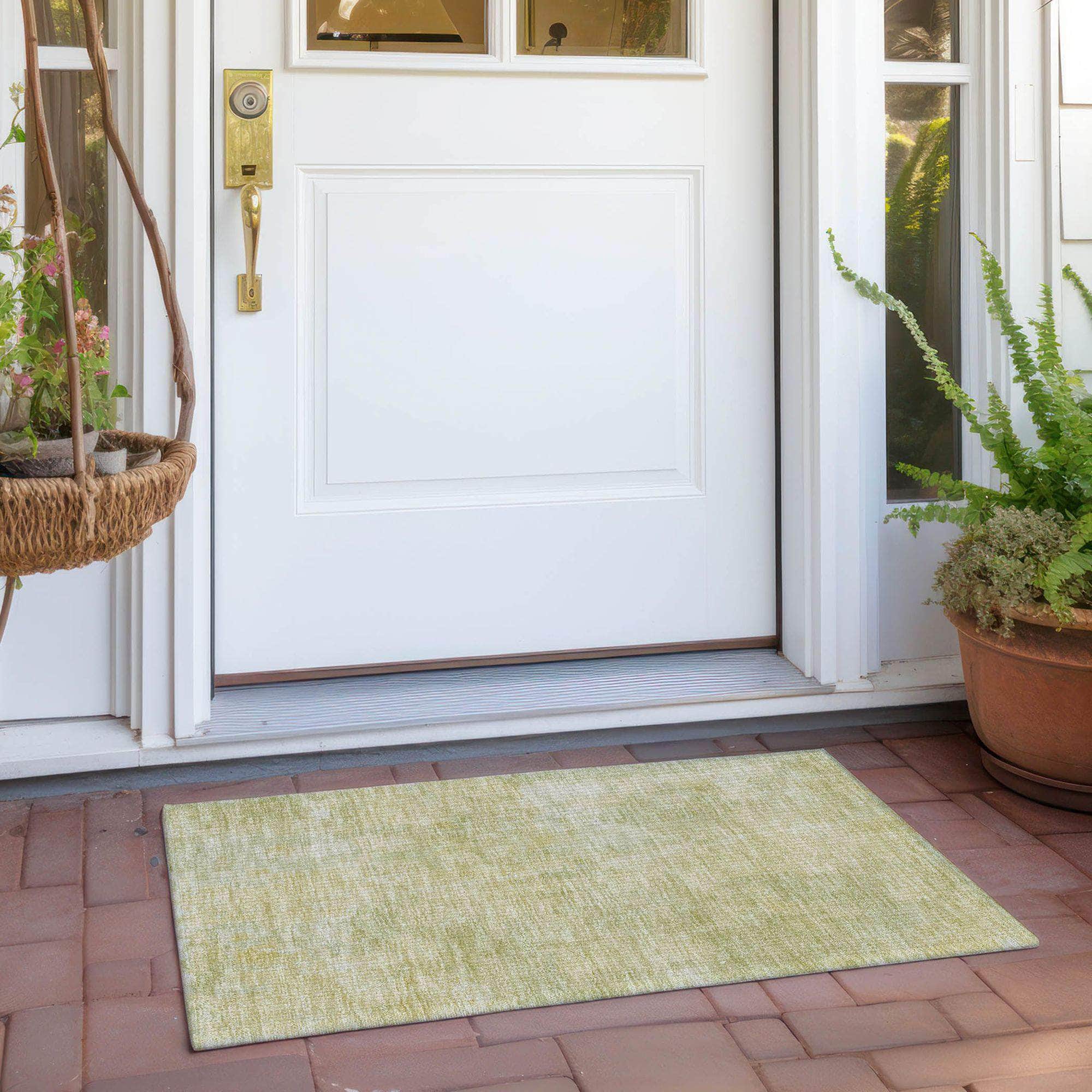 Machine Made ACN573 Gold Rugs