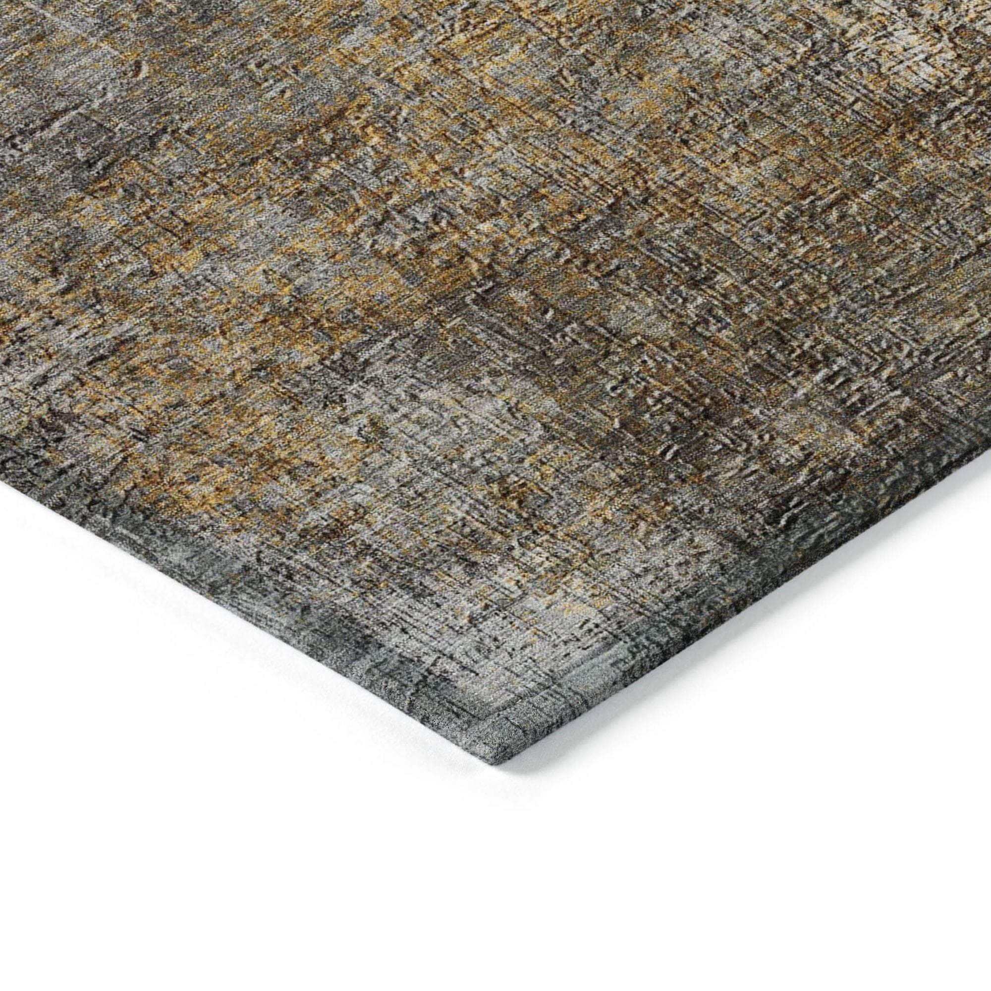 Machine Made ACN593 Gray Rugs