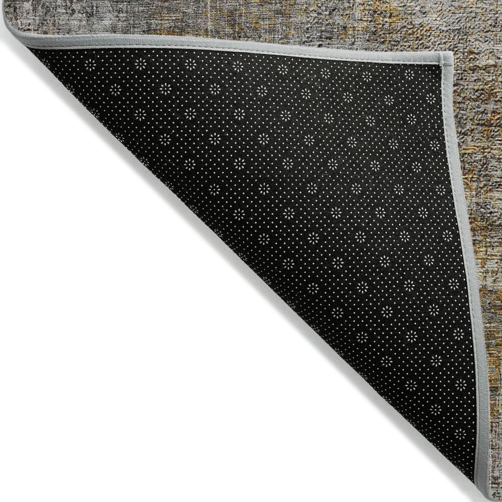 Machine Made ACN593 Gray Rugs