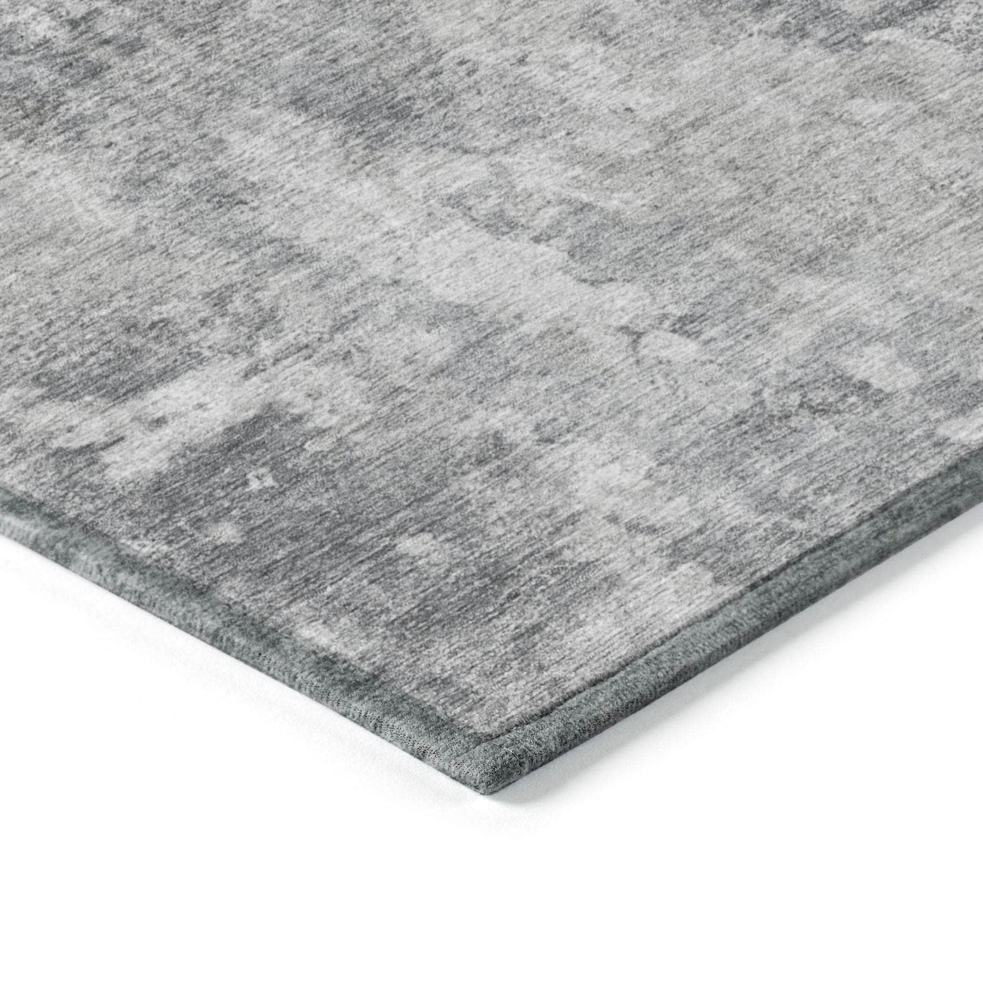 Machine Made ACN573 Gray Rugs