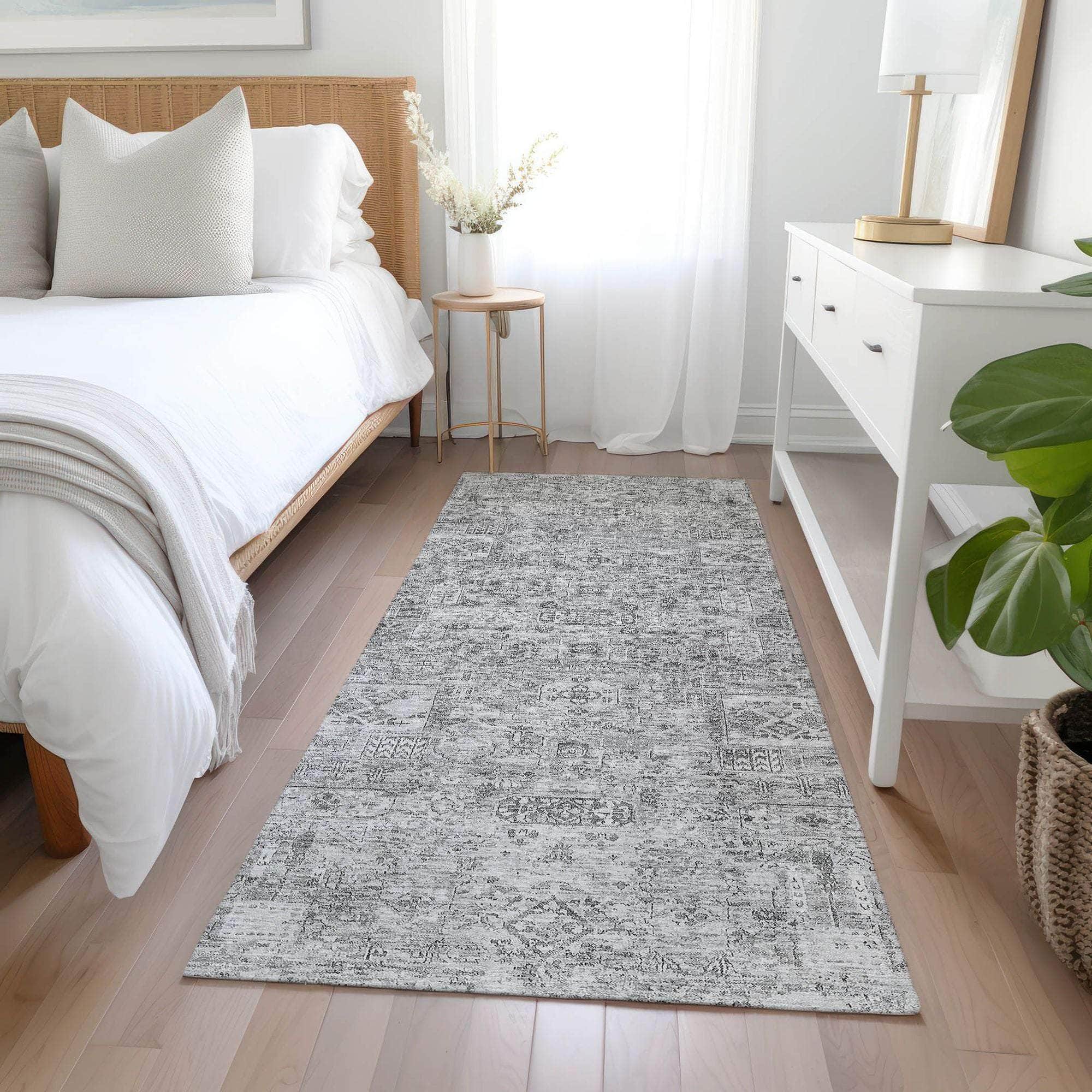 Machine Made ACN611 Gray Rugs