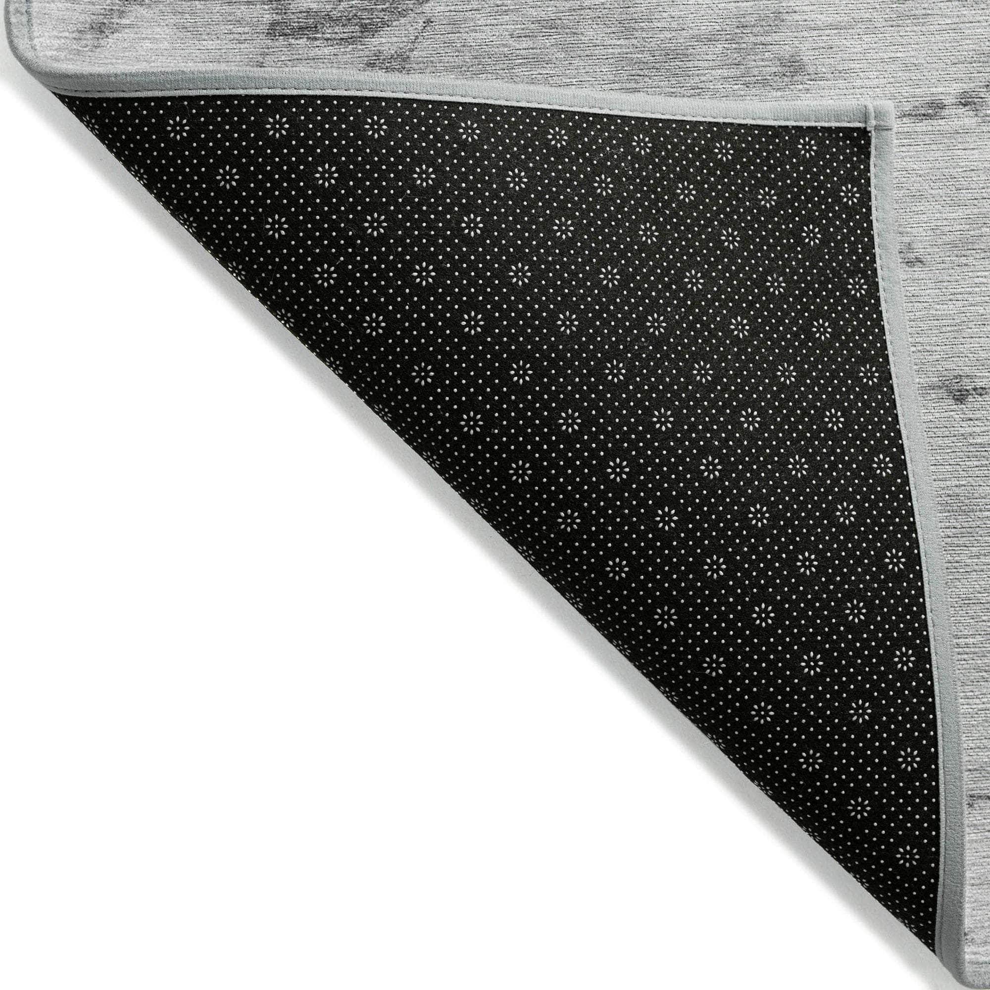 Machine Made ACN614 Gray Rugs