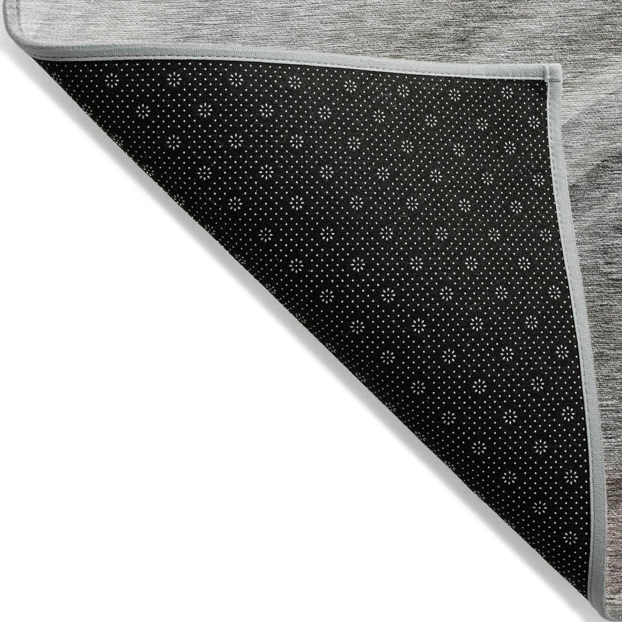 Machine Made ACN584 Gray Rugs