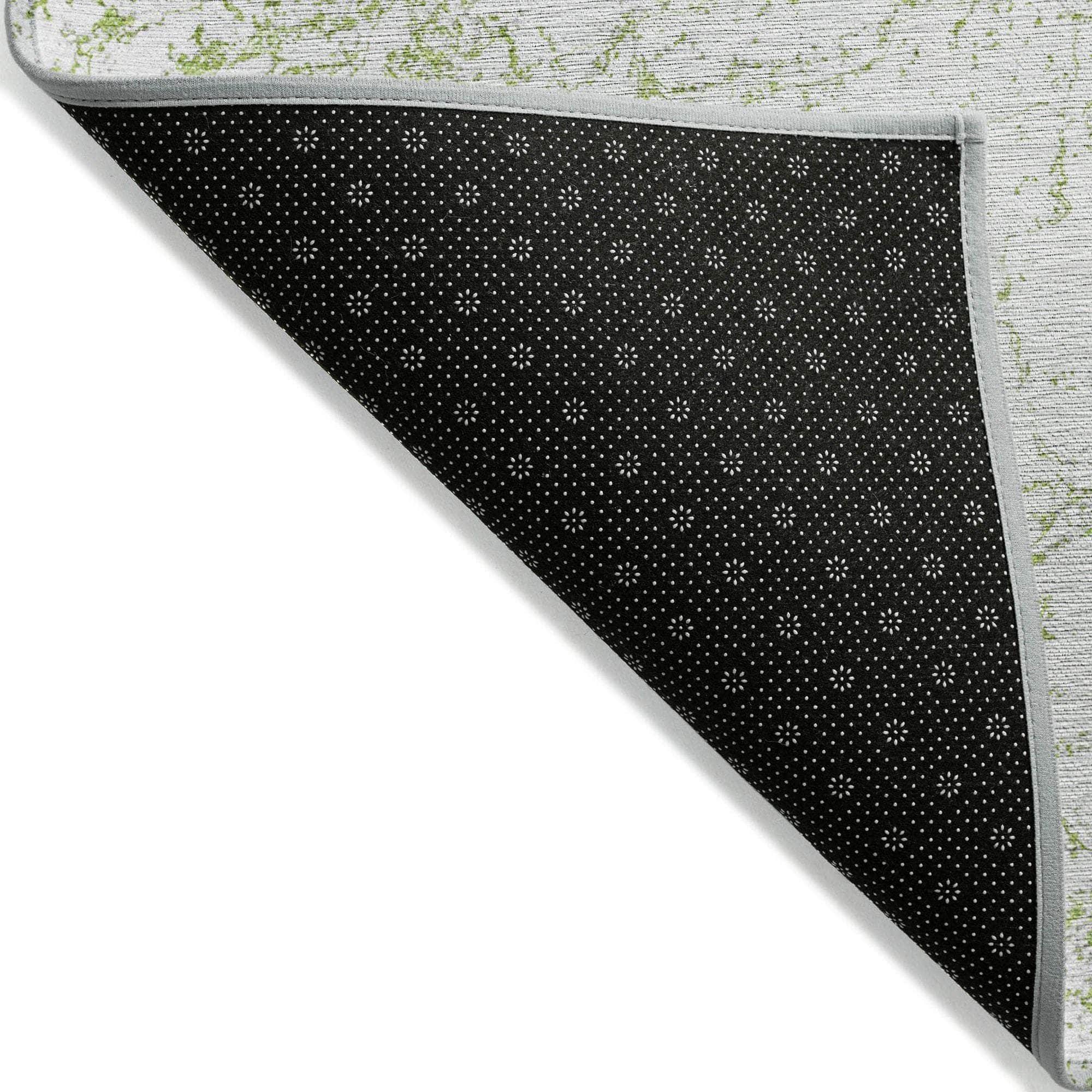 Machine Made ACN606 Green Rugs
