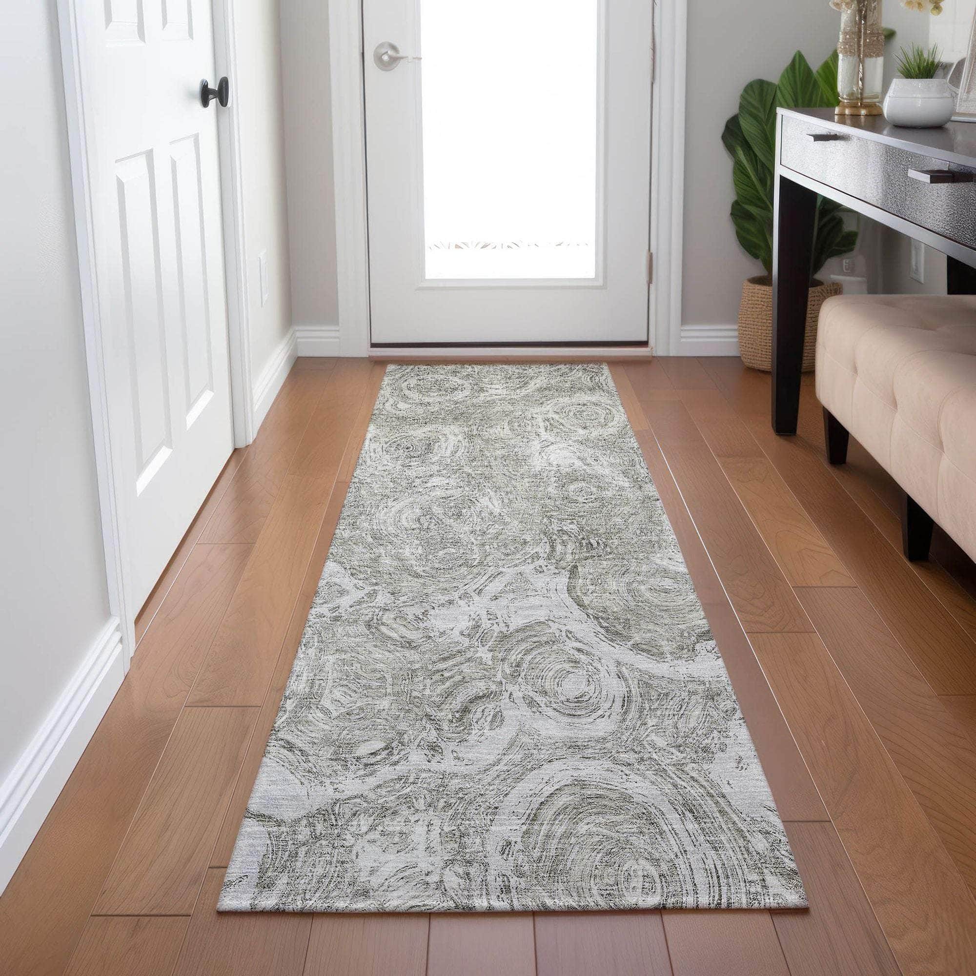 Machine Made ACN579 Ivory Rugs