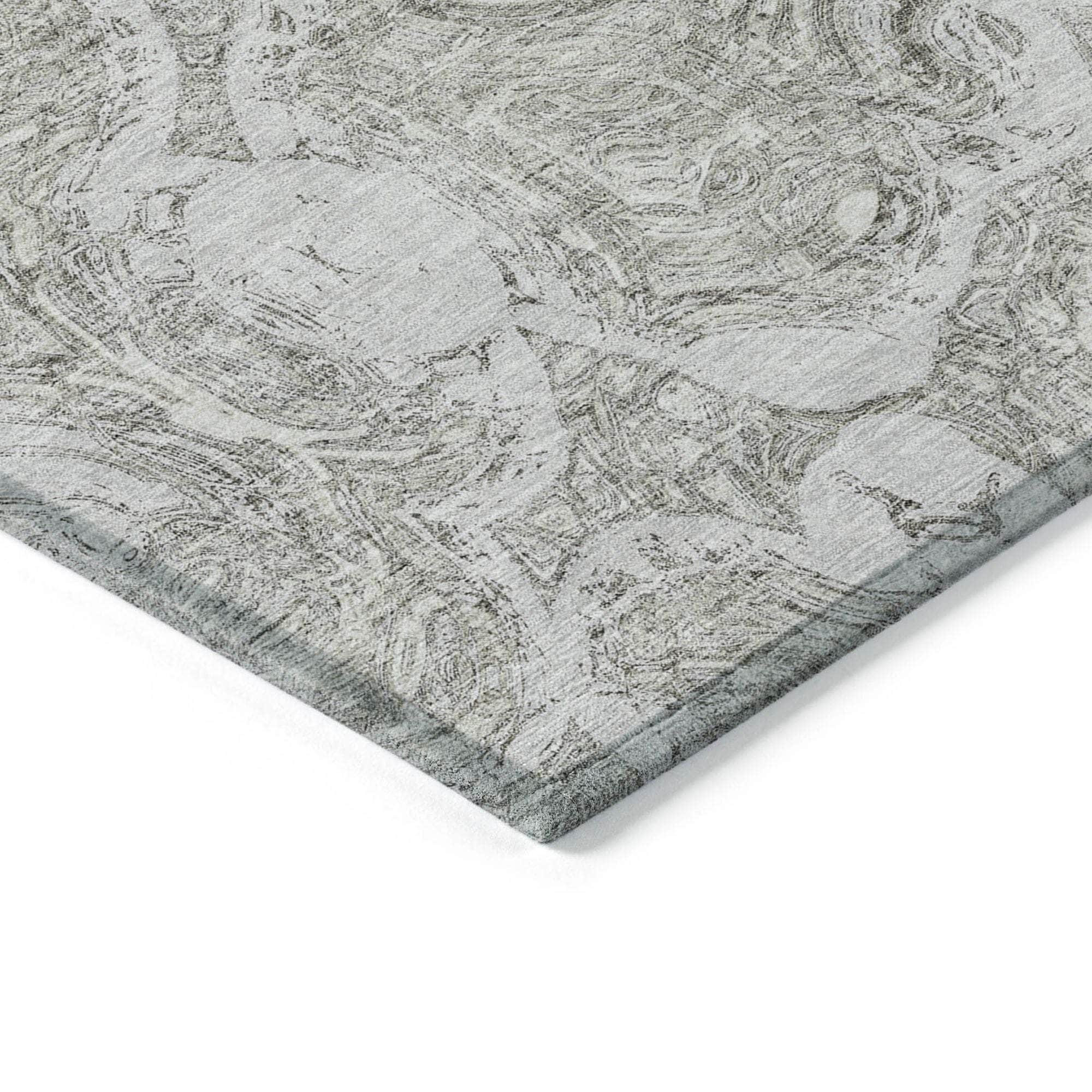 Machine Made ACN579 Ivory Rugs