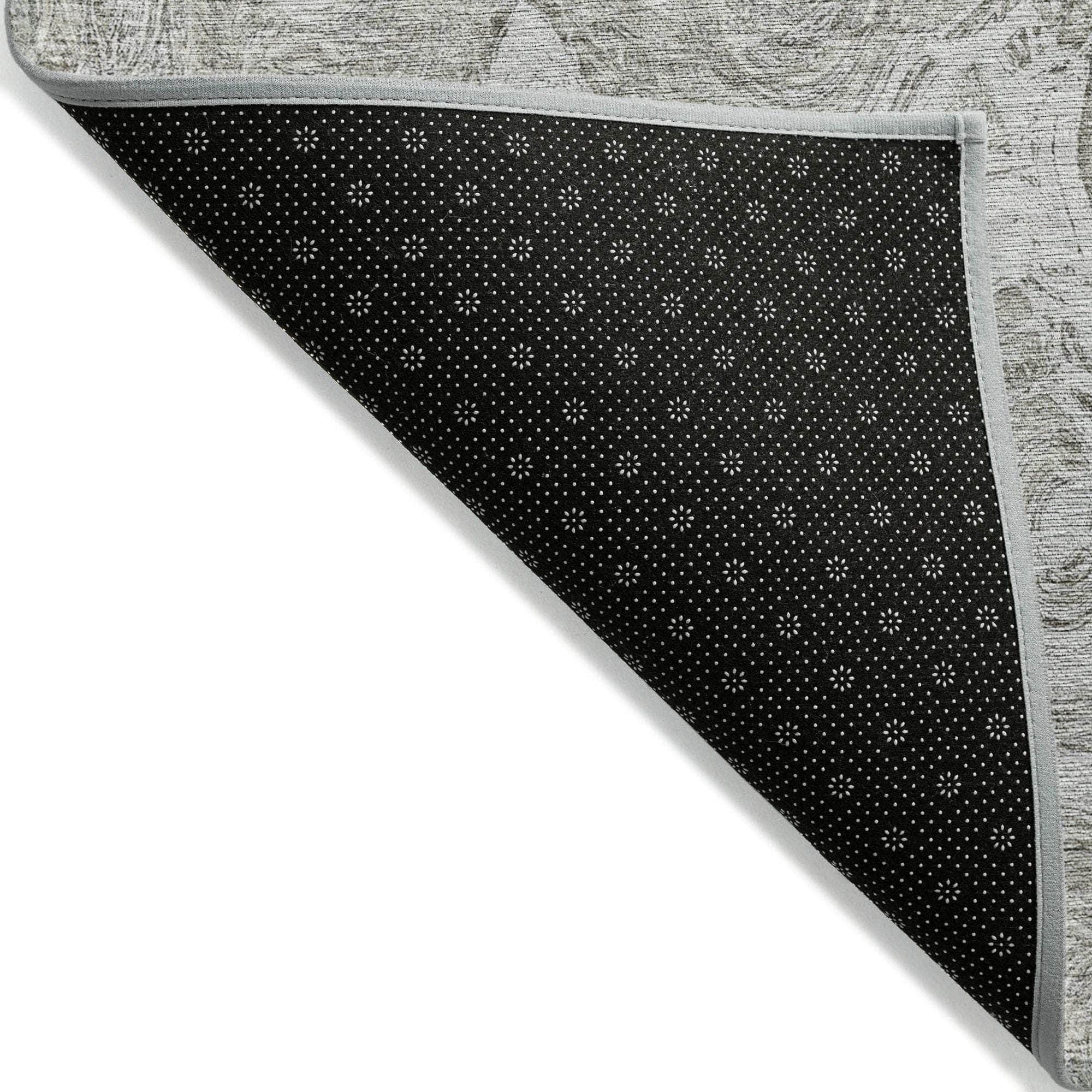 Machine Made ACN579 Ivory Rugs