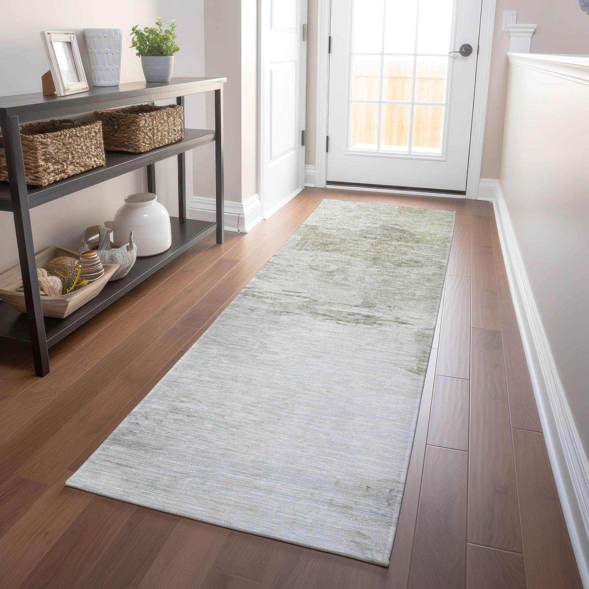Machine Made ACN595 Ivory Rugs