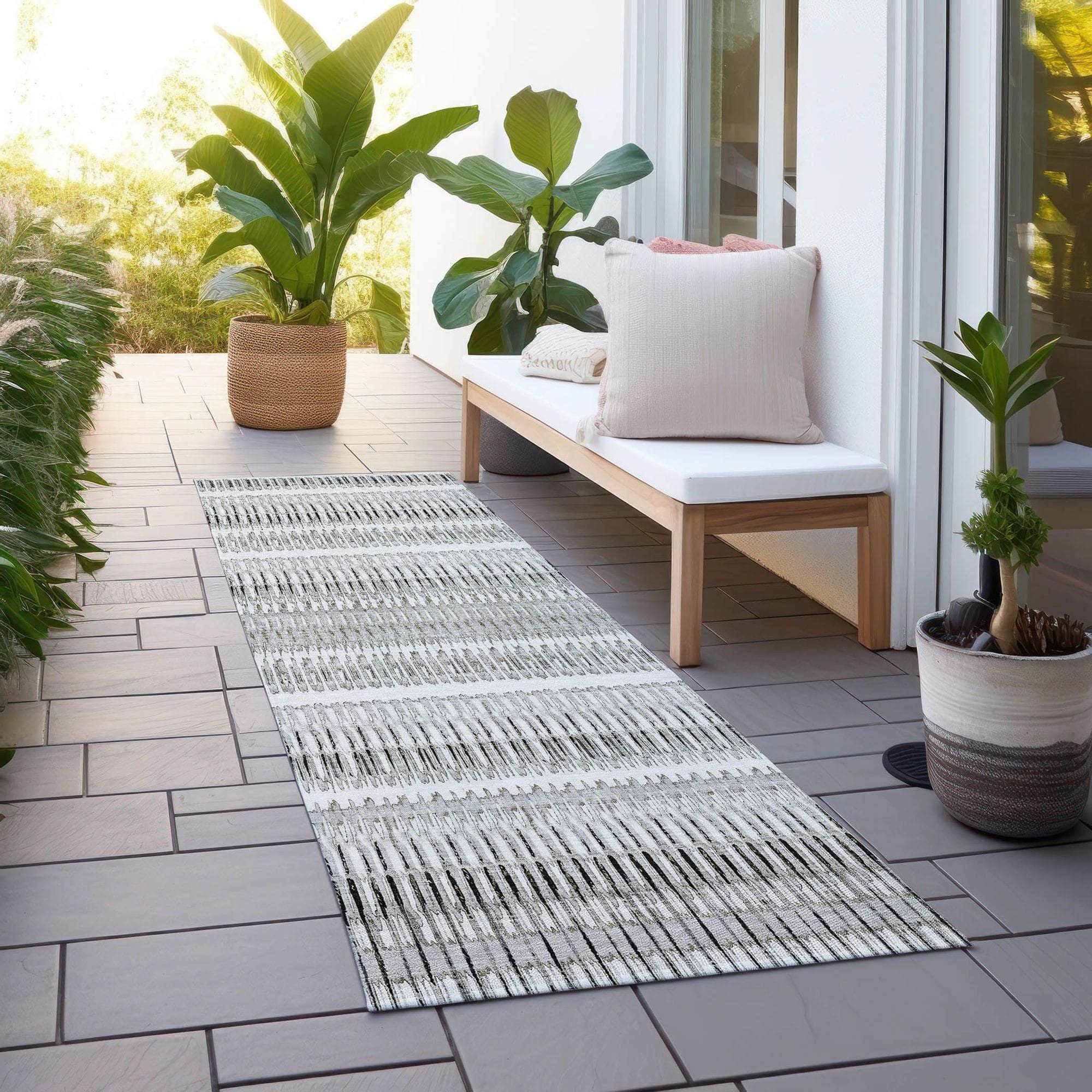 Machine Made ACN589 Ivory Rugs