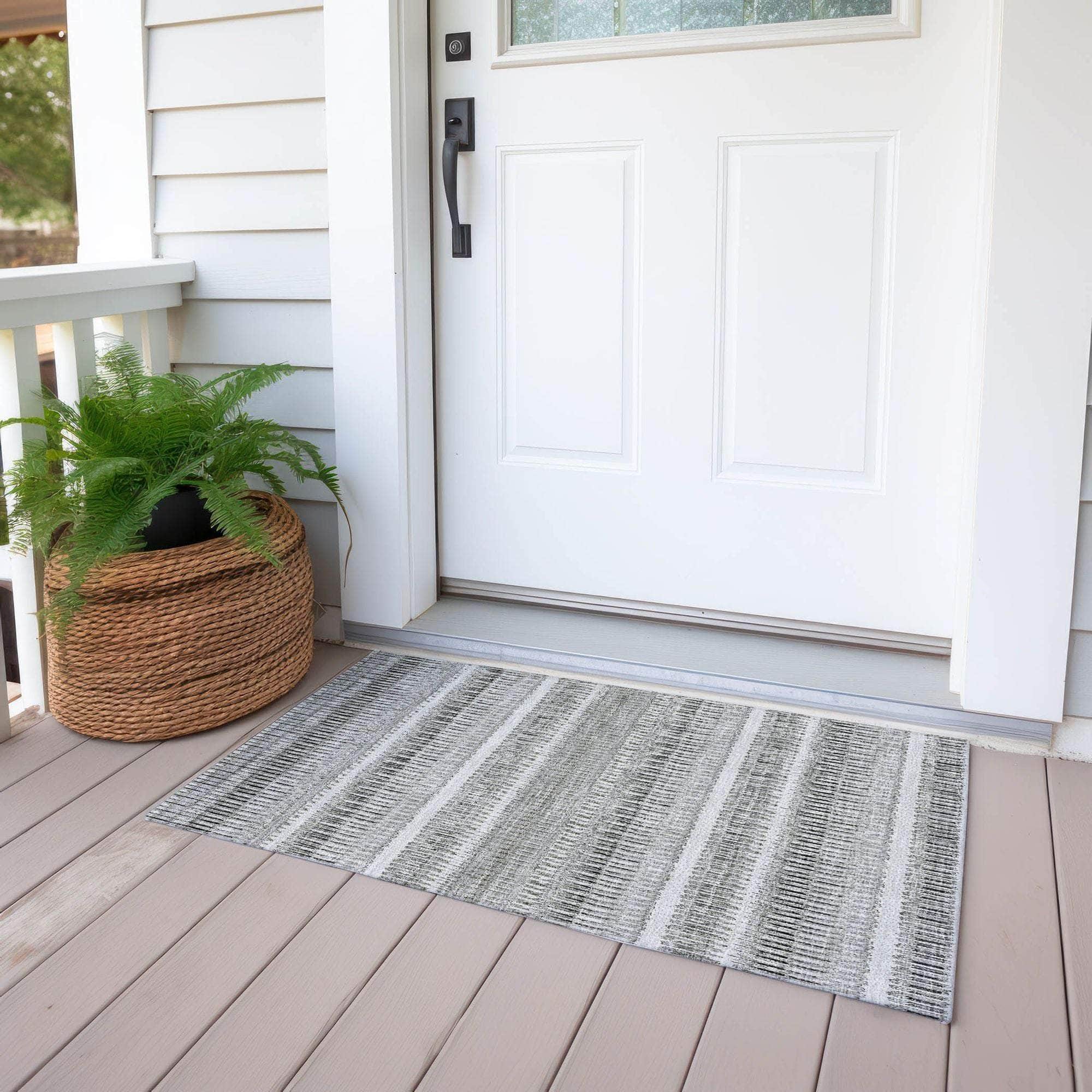 Machine Made ACN589 Ivory Rugs