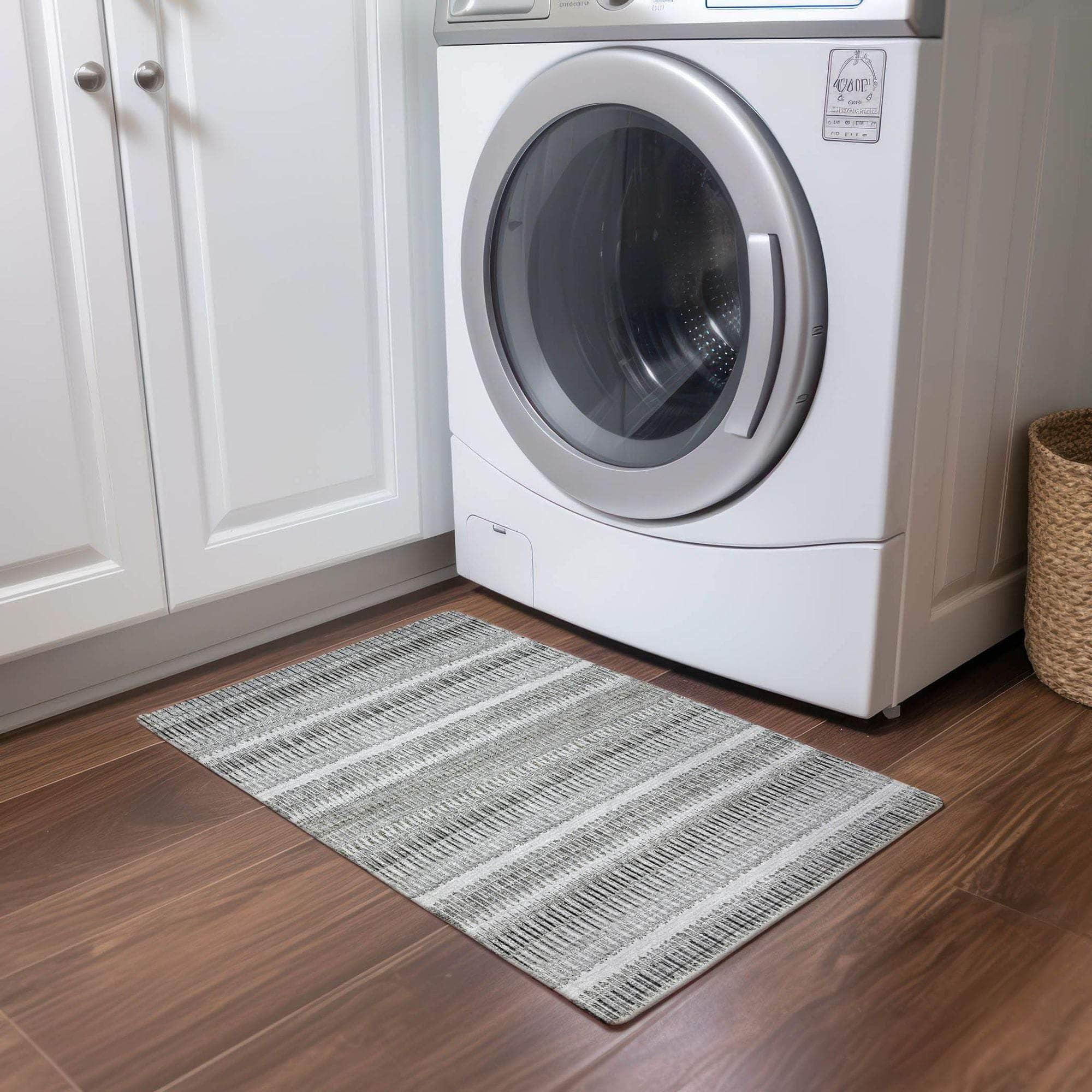 Machine Made ACN589 Ivory Rugs