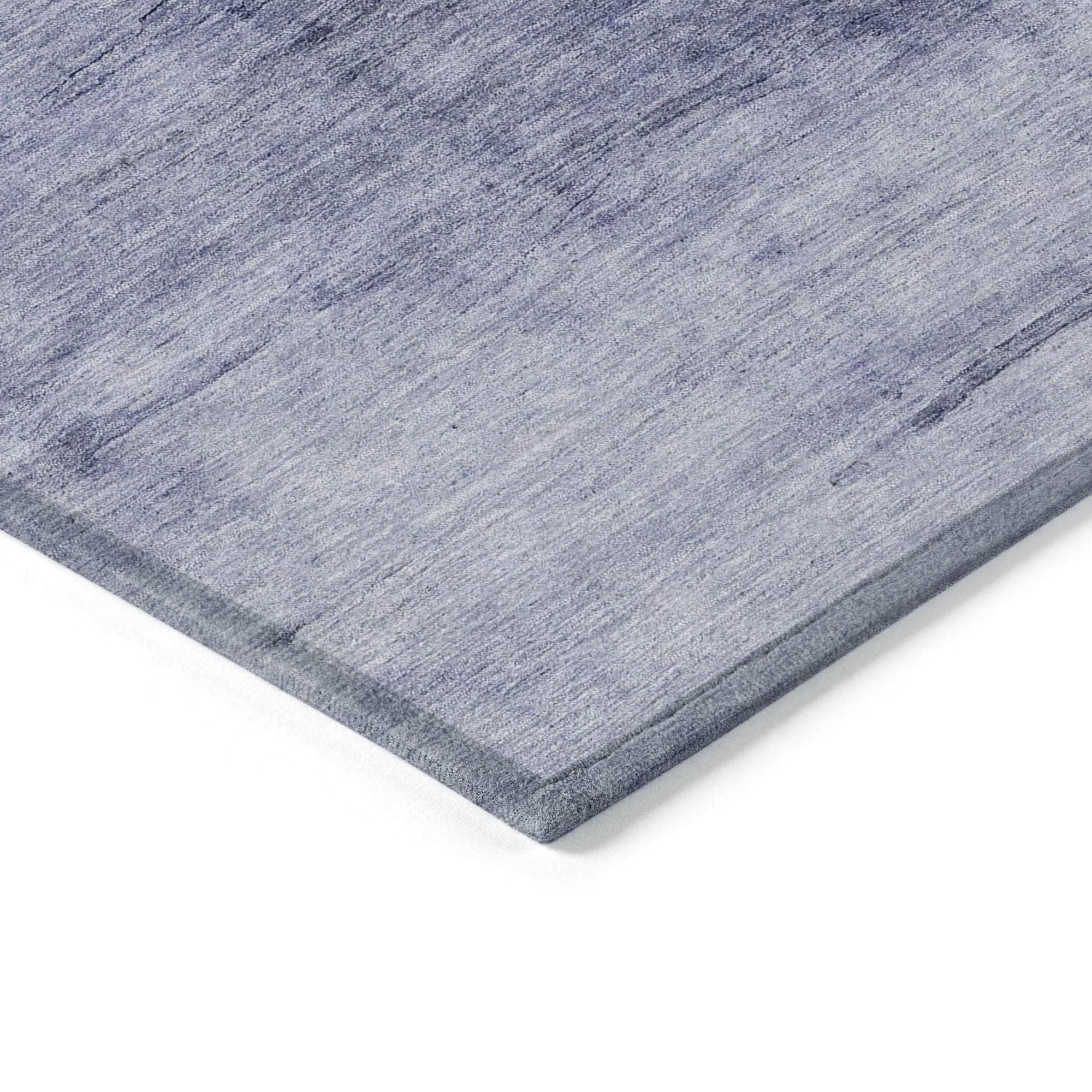 Machine Made ACN608 Navy Blue Rugs