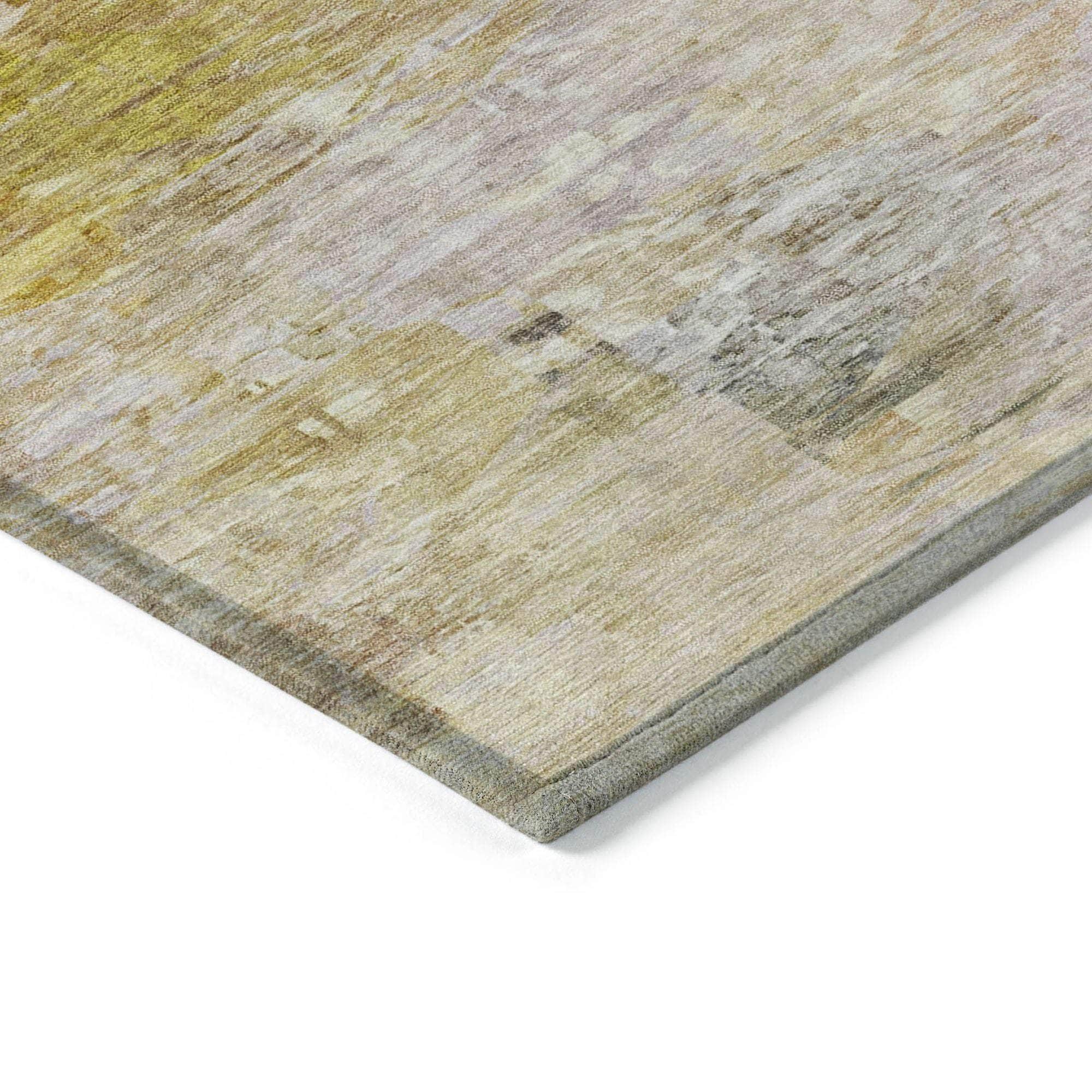 Machine Made ACN595 Paprika Orange Rugs