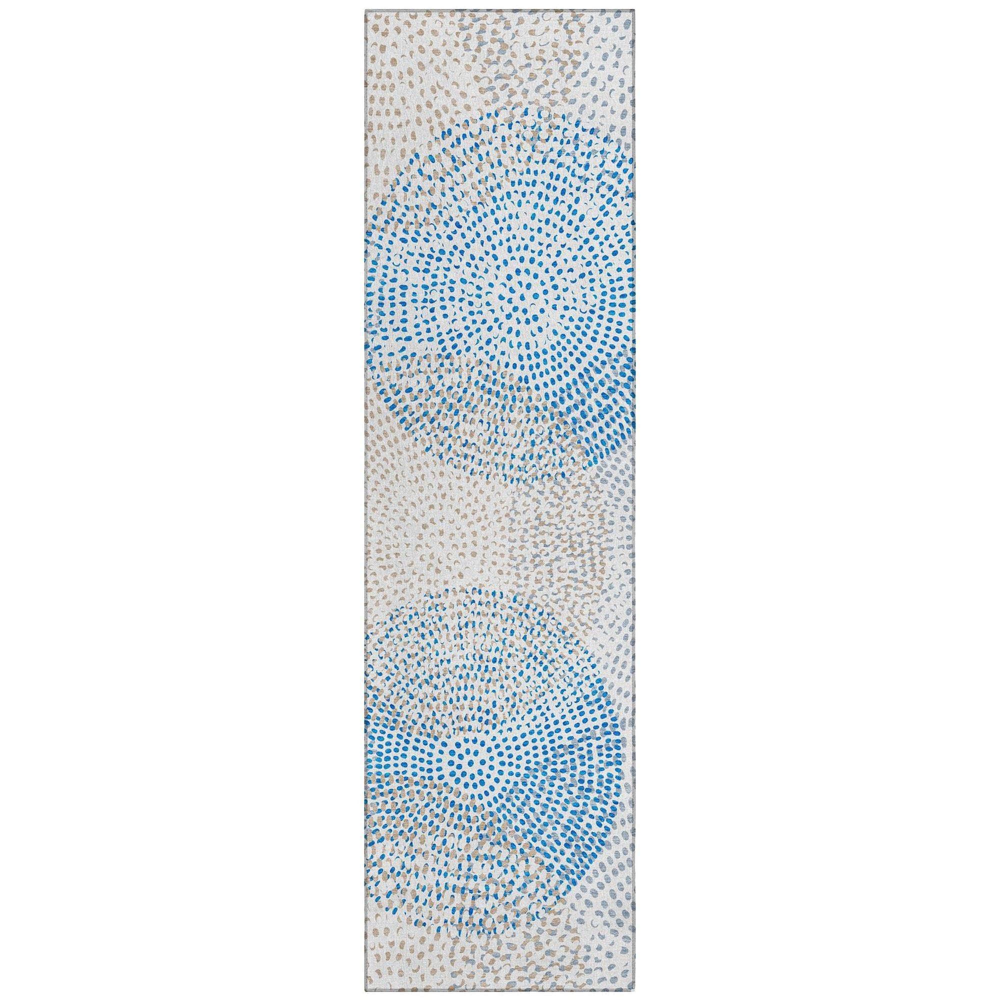 Machine Made ACN586 Ivory Rugs