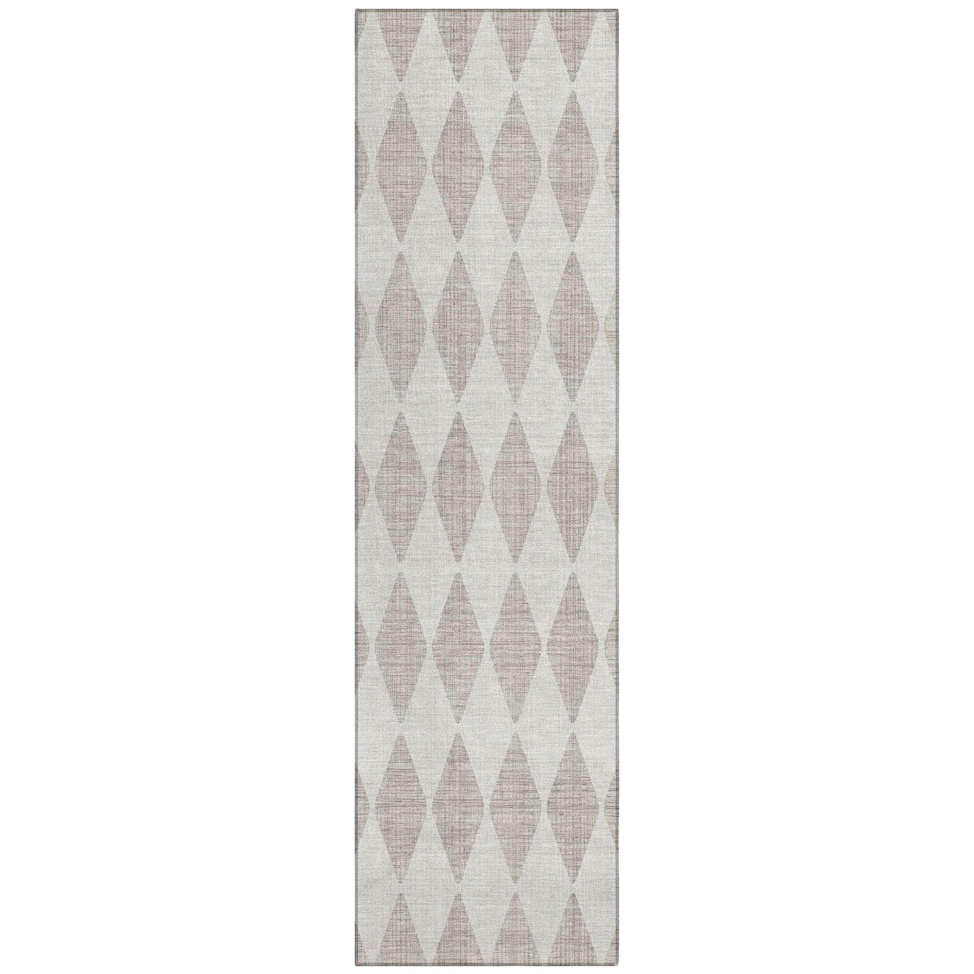Machine Made ACN578 Beige Brown Rugs