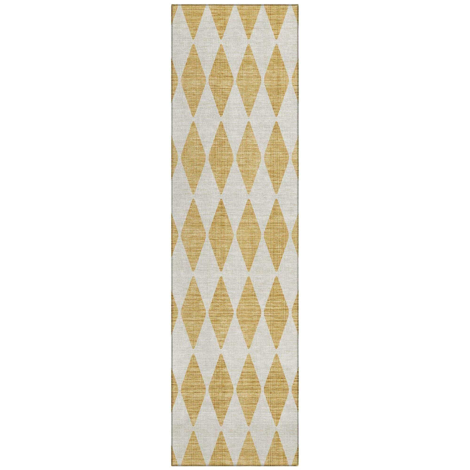 Machine Made ACN578 Gold Rugs