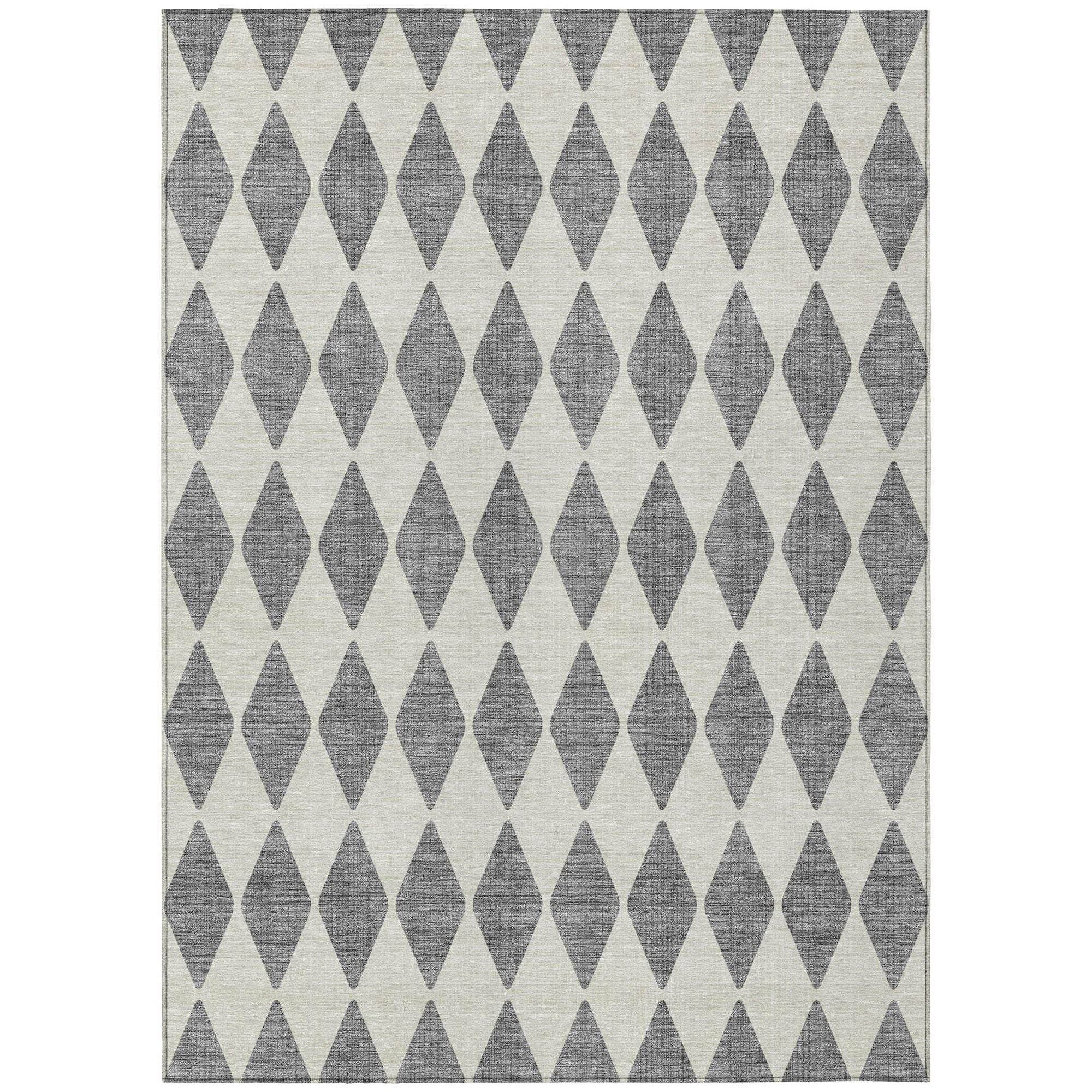 Machine Made ACN578 Gray Rugs