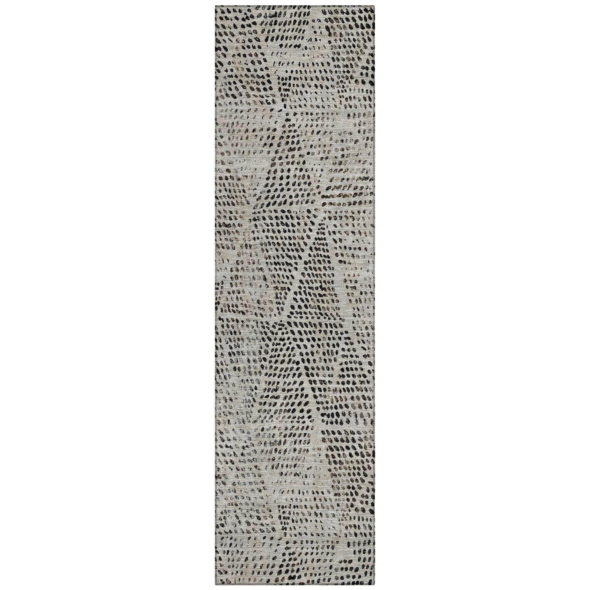 Machine Made ACN591 Gray Rugs