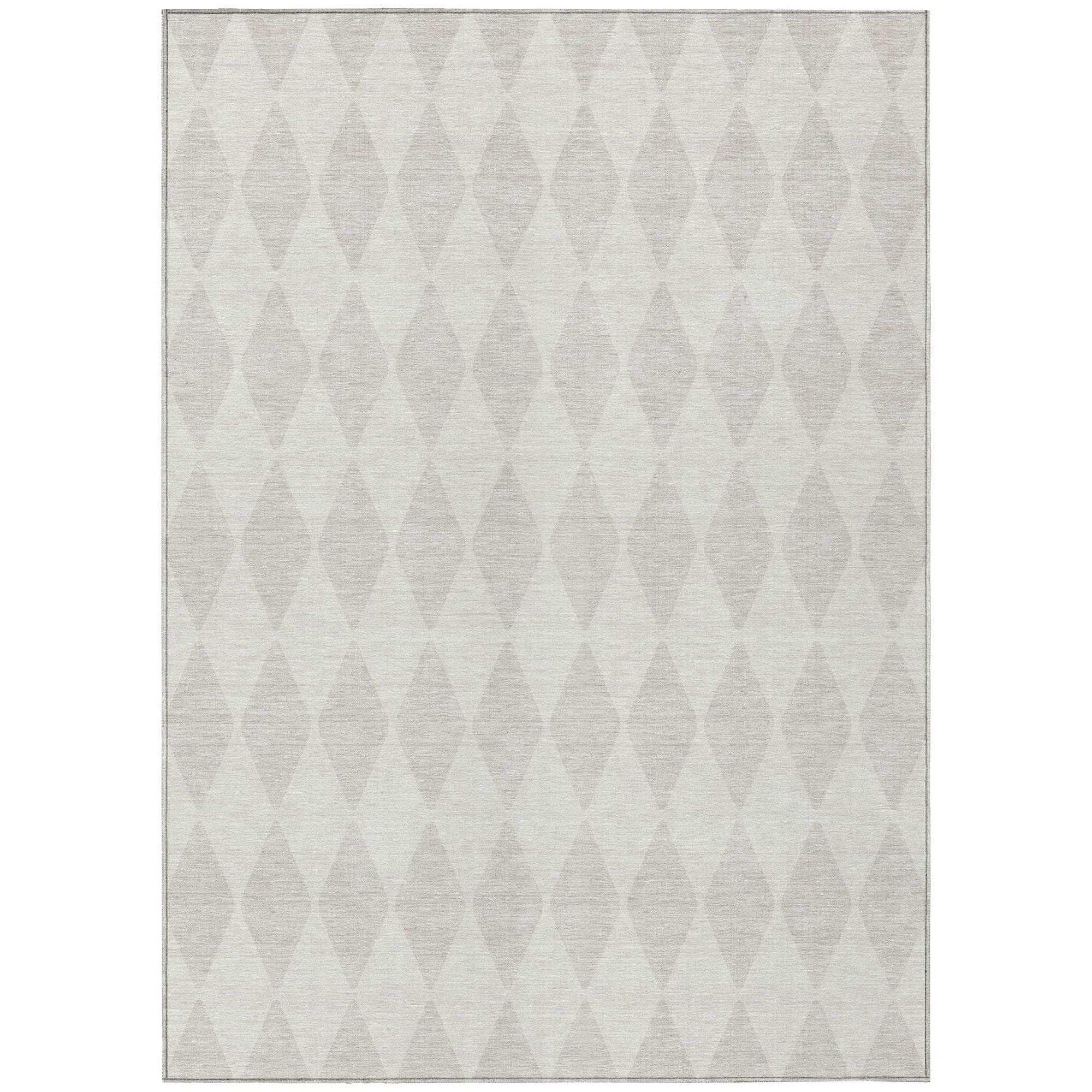 Machine Made ACN578 Ivory Rugs
