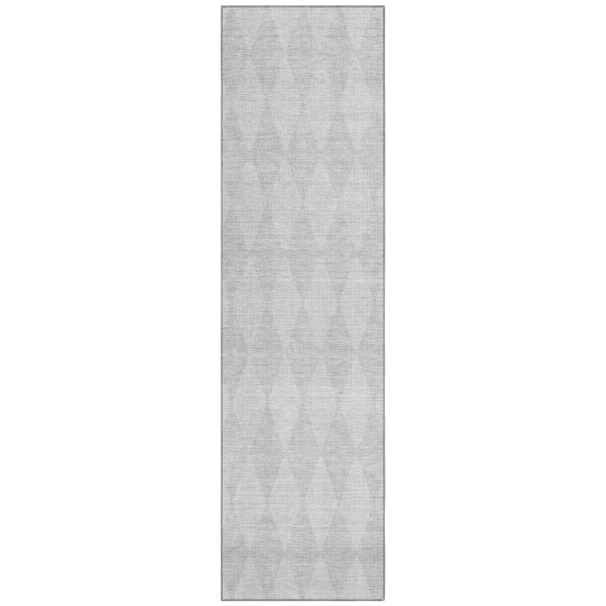 Machine Made ACN578 Pewter Gray Rugs