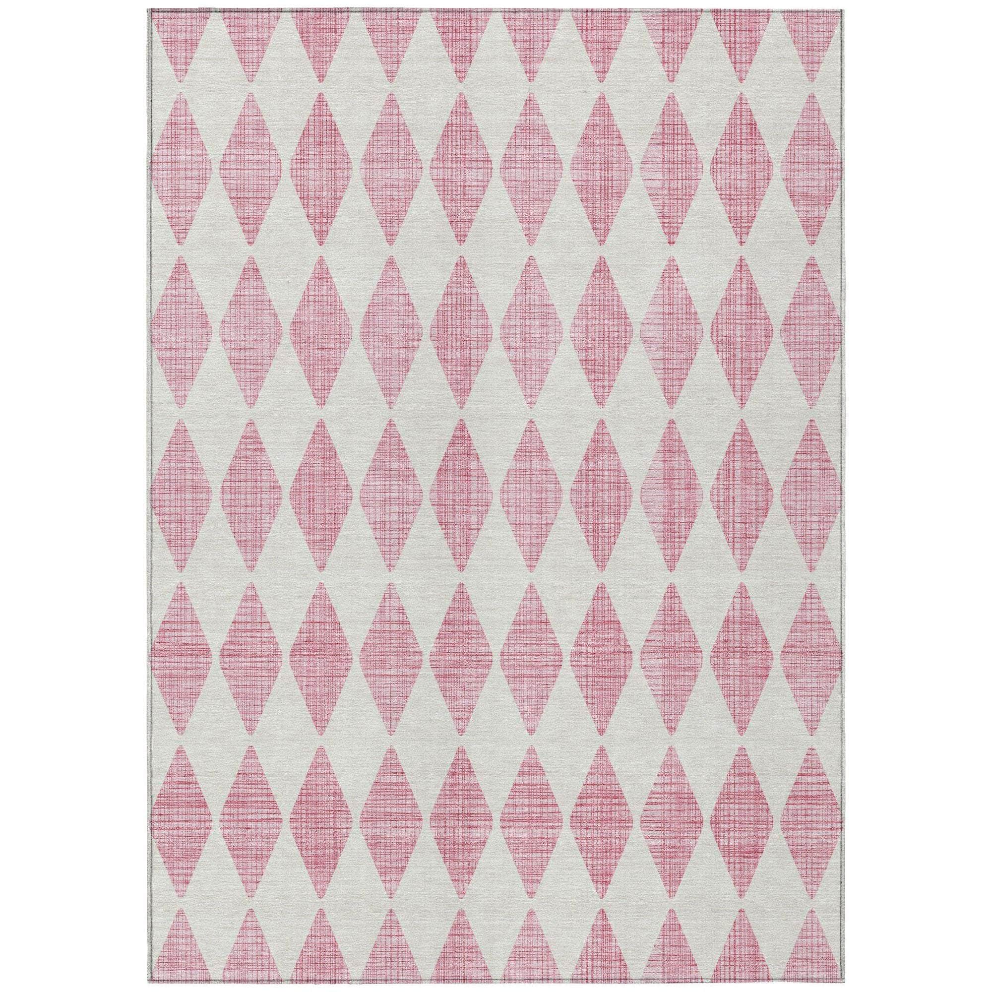 Machine Made ACN578 Pink Rugs
