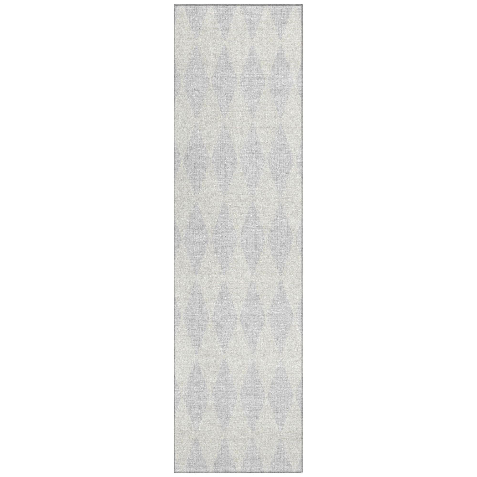 Machine Made ACN578 Silver Gray Rugs