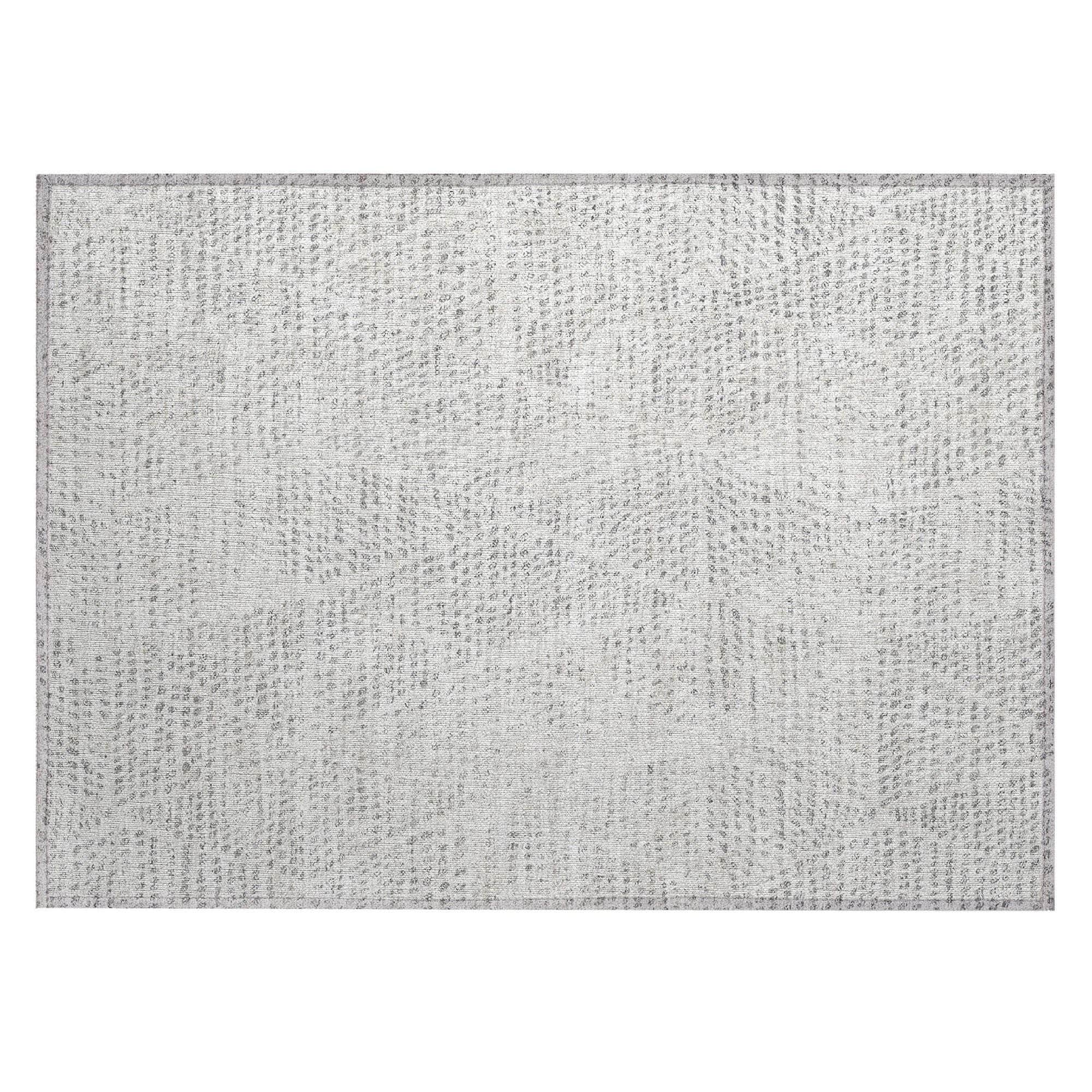 Machine Made ACN591 Silver Gray Rugs