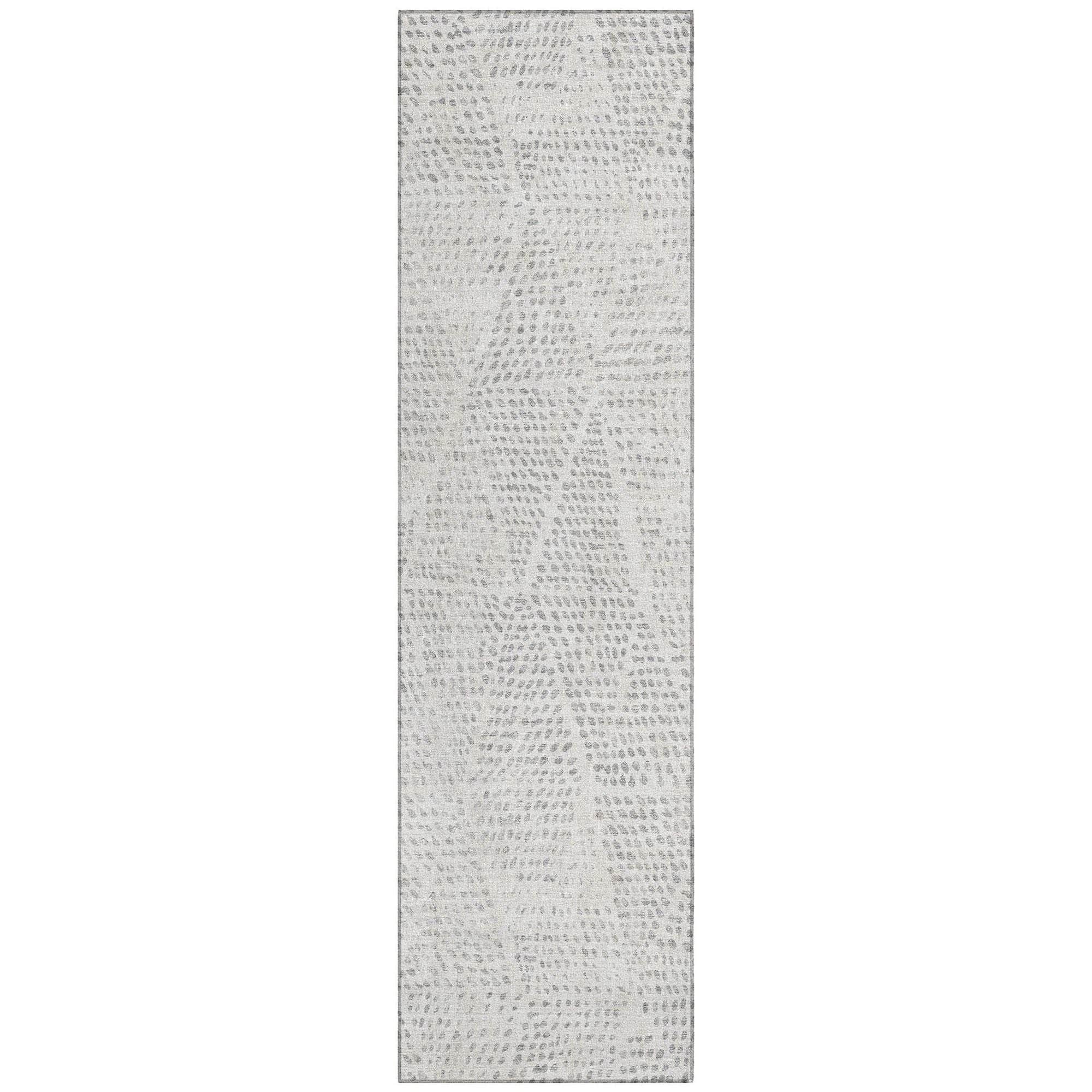 Machine Made ACN591 Silver Gray Rugs