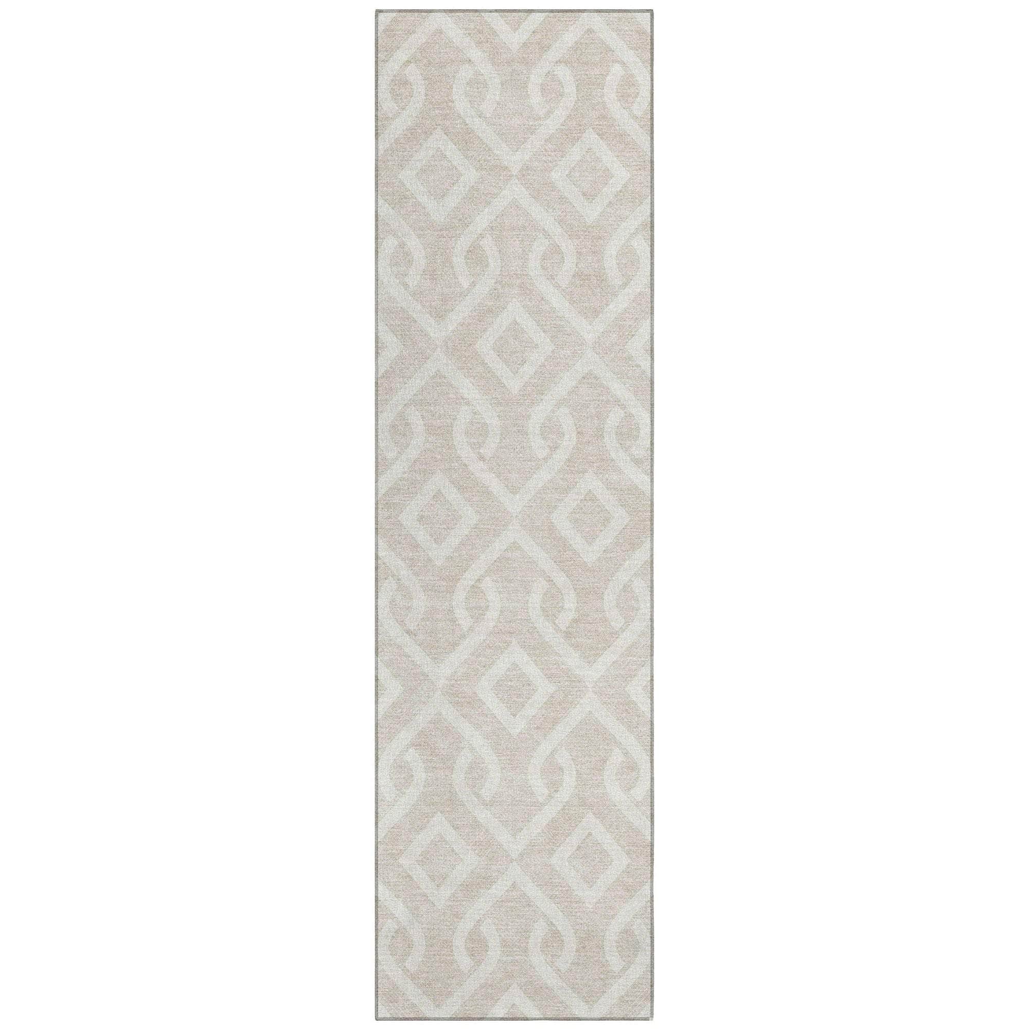 Machine Made ACN621 Beige Brown Rugs