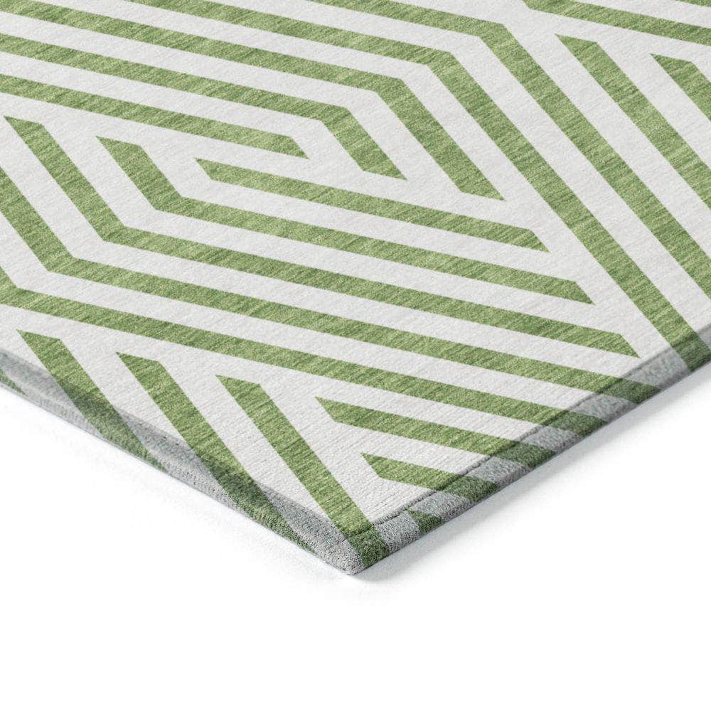 Machine Made ACN550 Graphite Gray Rugs