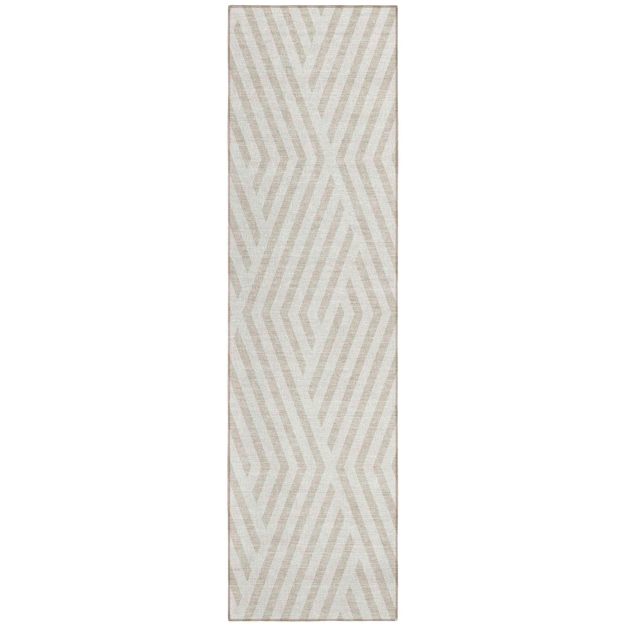 Machine Made ACN550 Ivory Rugs