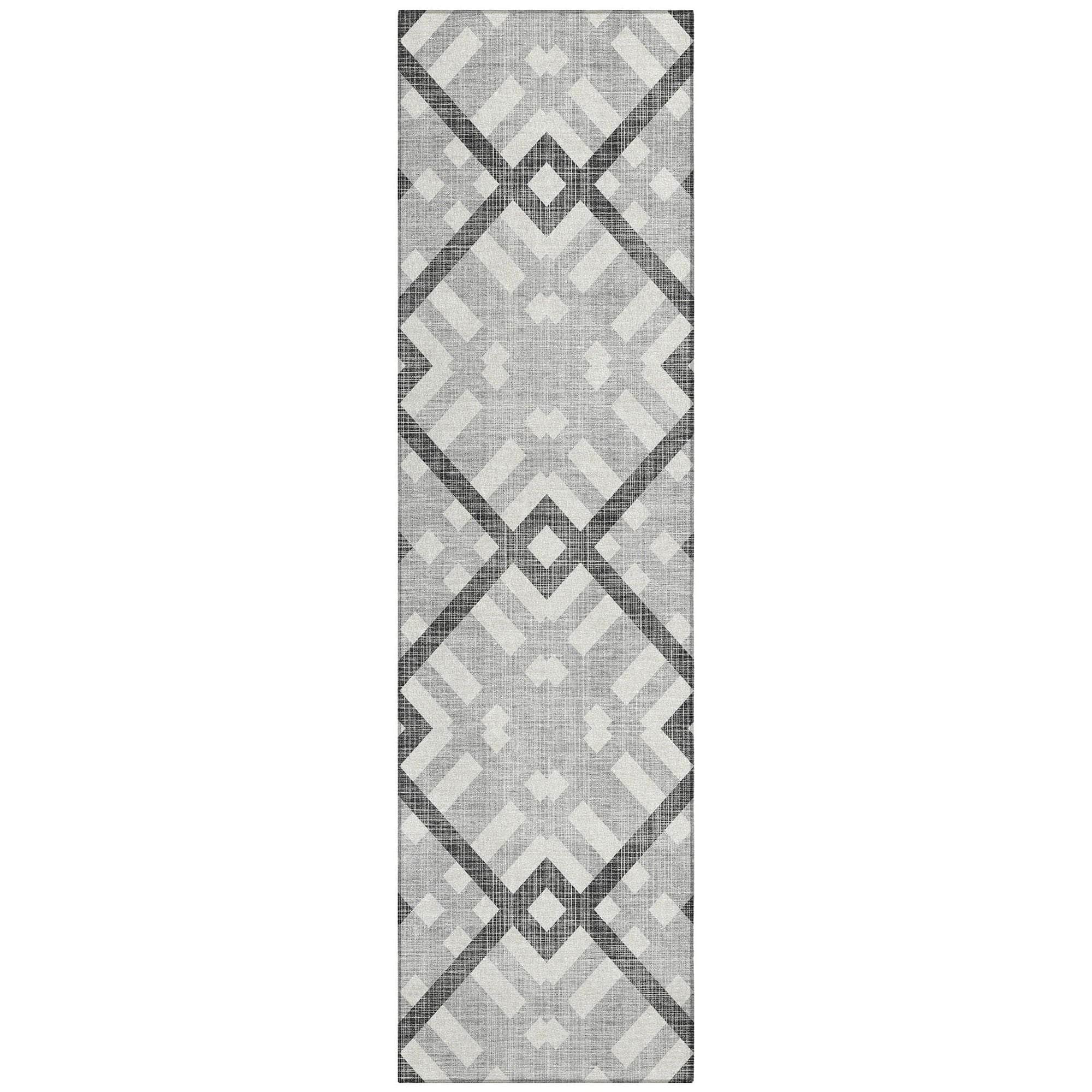 Machine Made ACN616 Gray Rugs