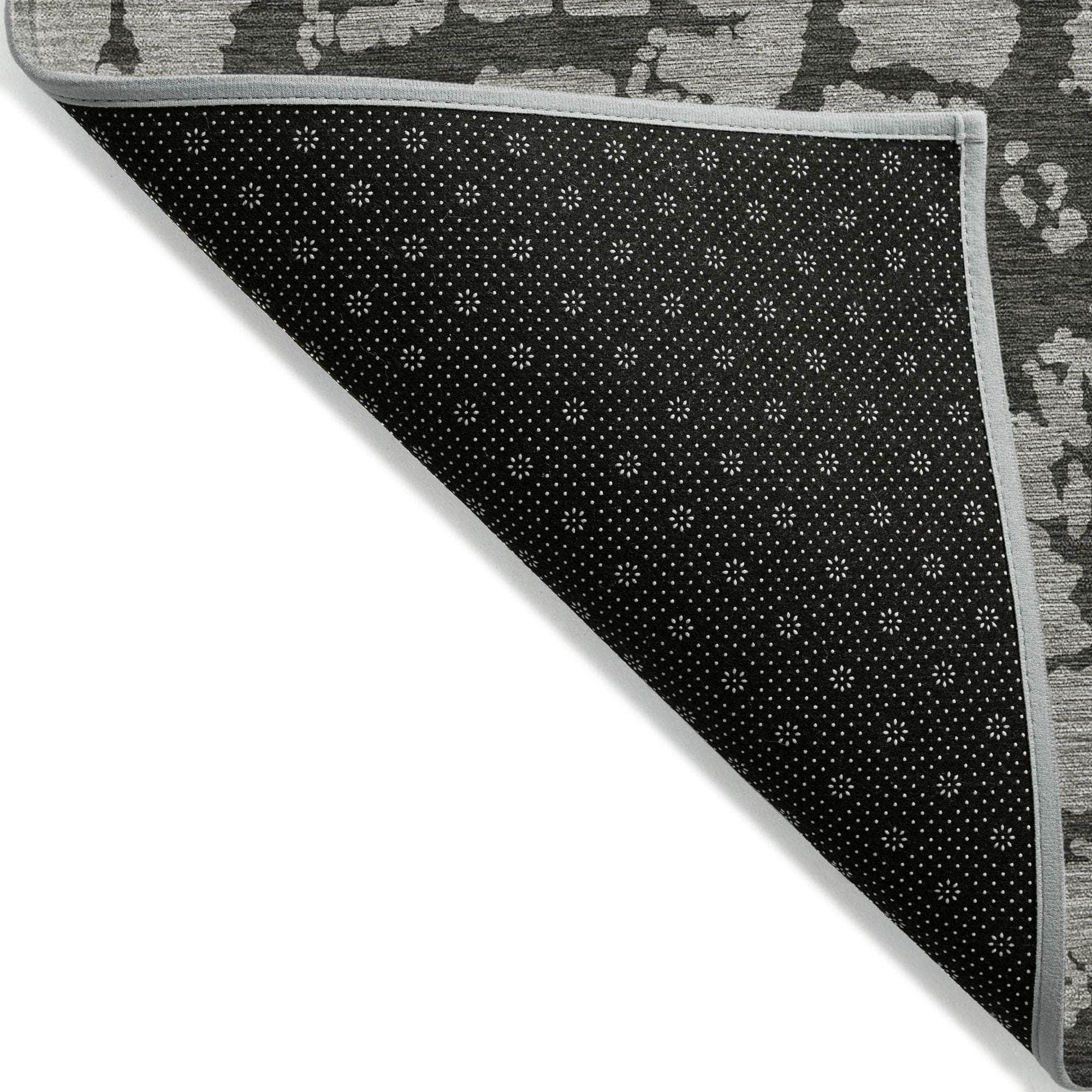 Machine Made ACN501 Gray Rugs
