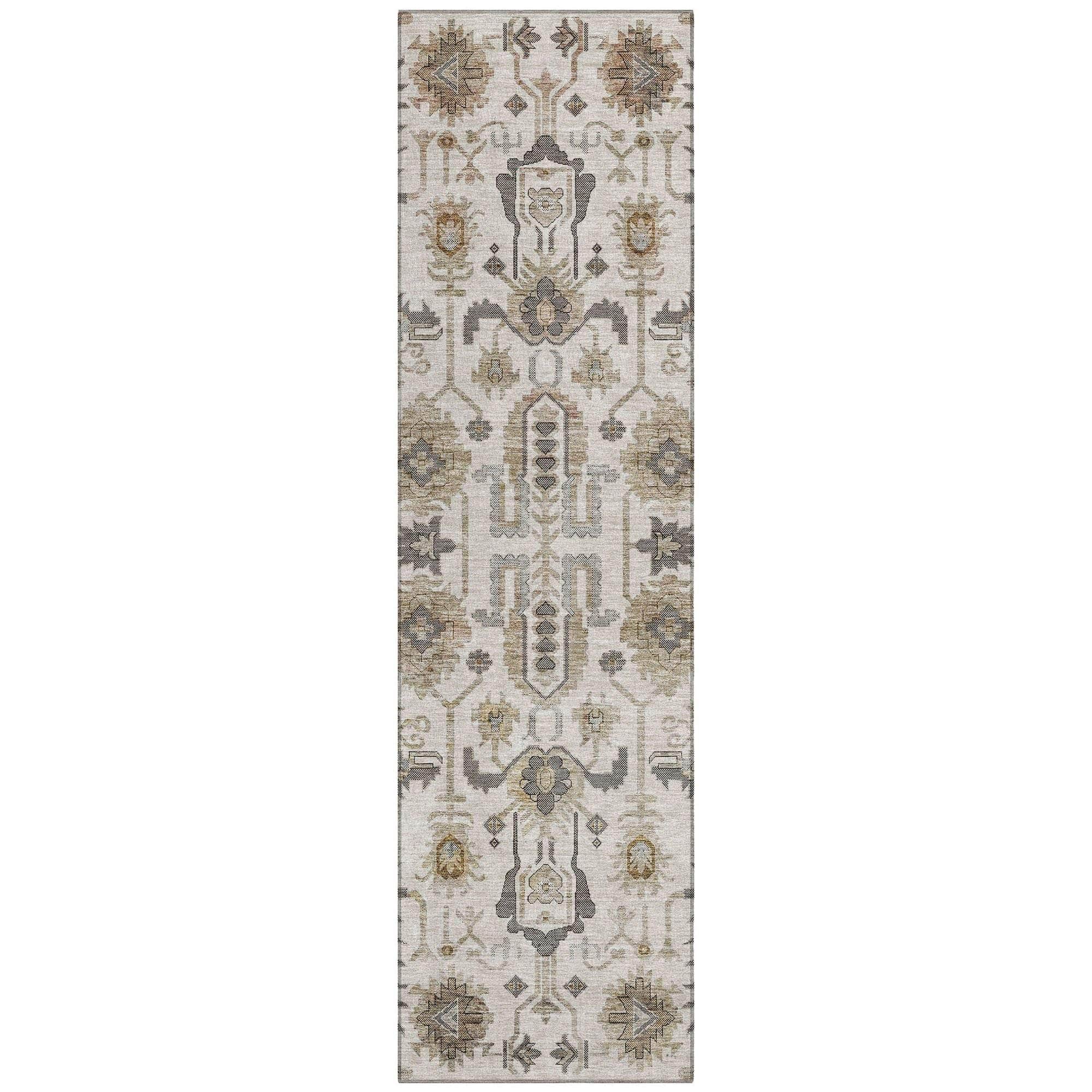 Machine Made ACN697 Ivory Rugs