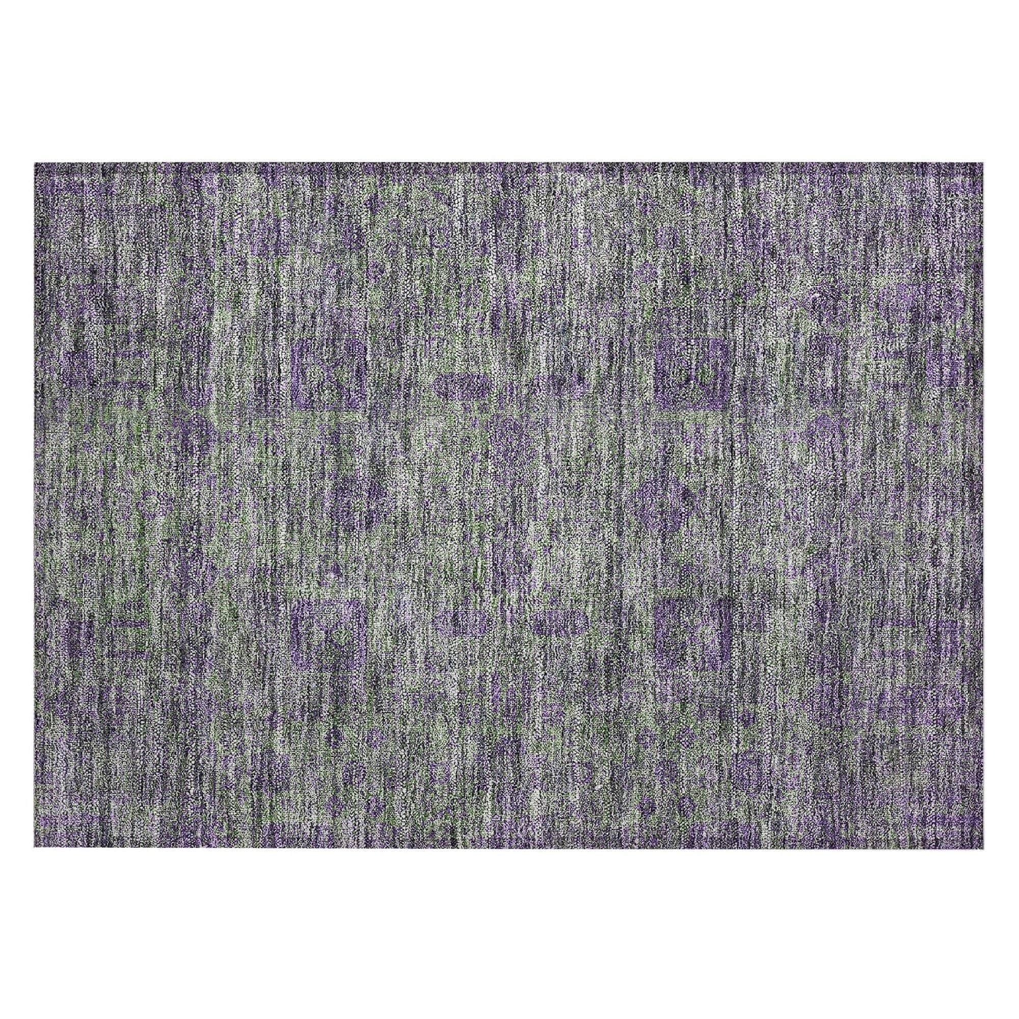 Machine Made ACN637 Fern Green Rugs