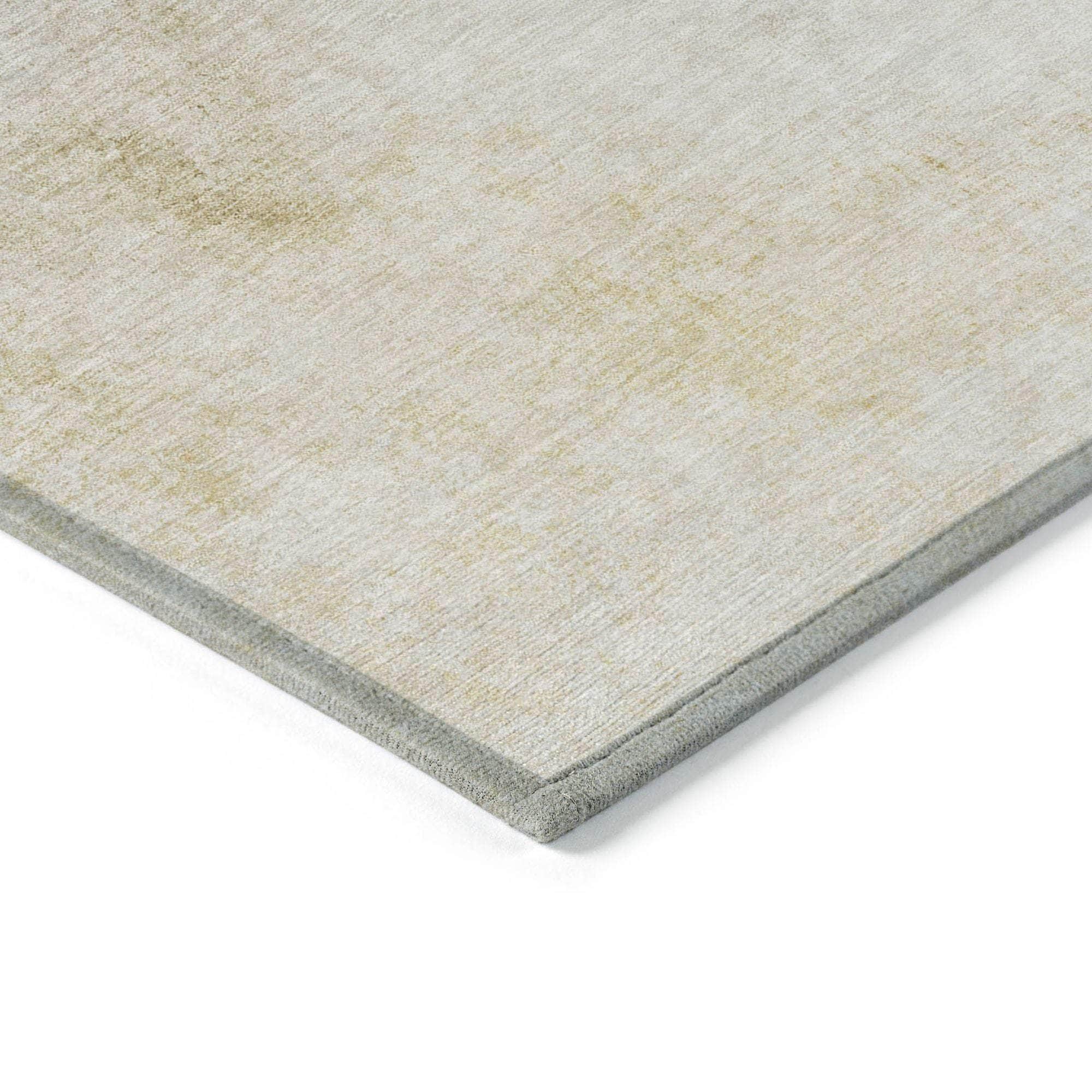 Machine Made ACN601 Taupe Brown Rugs