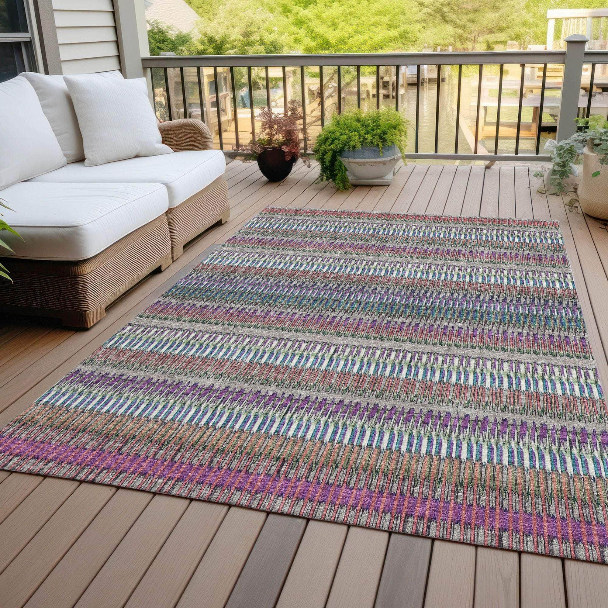 Machine Made ACN589 Taupe Brown Rugs
