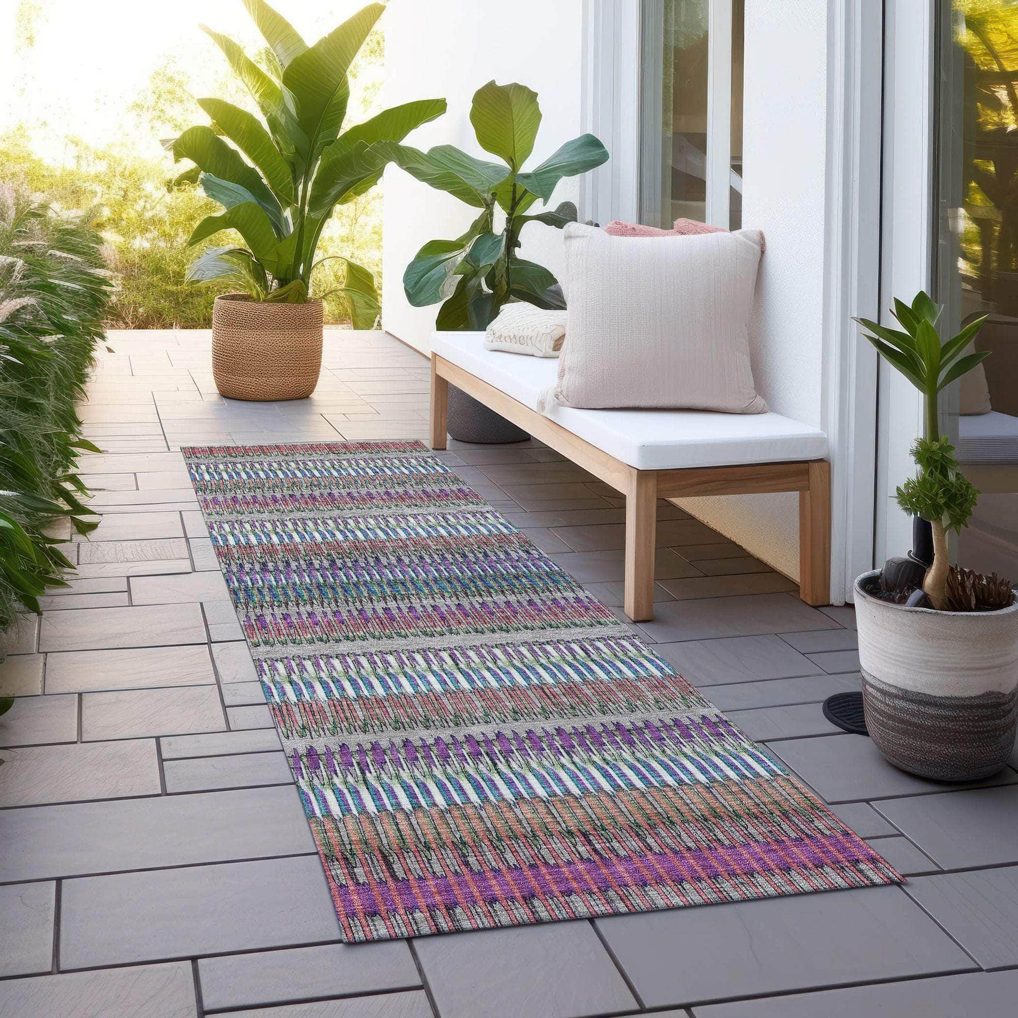 Machine Made ACN589 Taupe Brown Rugs