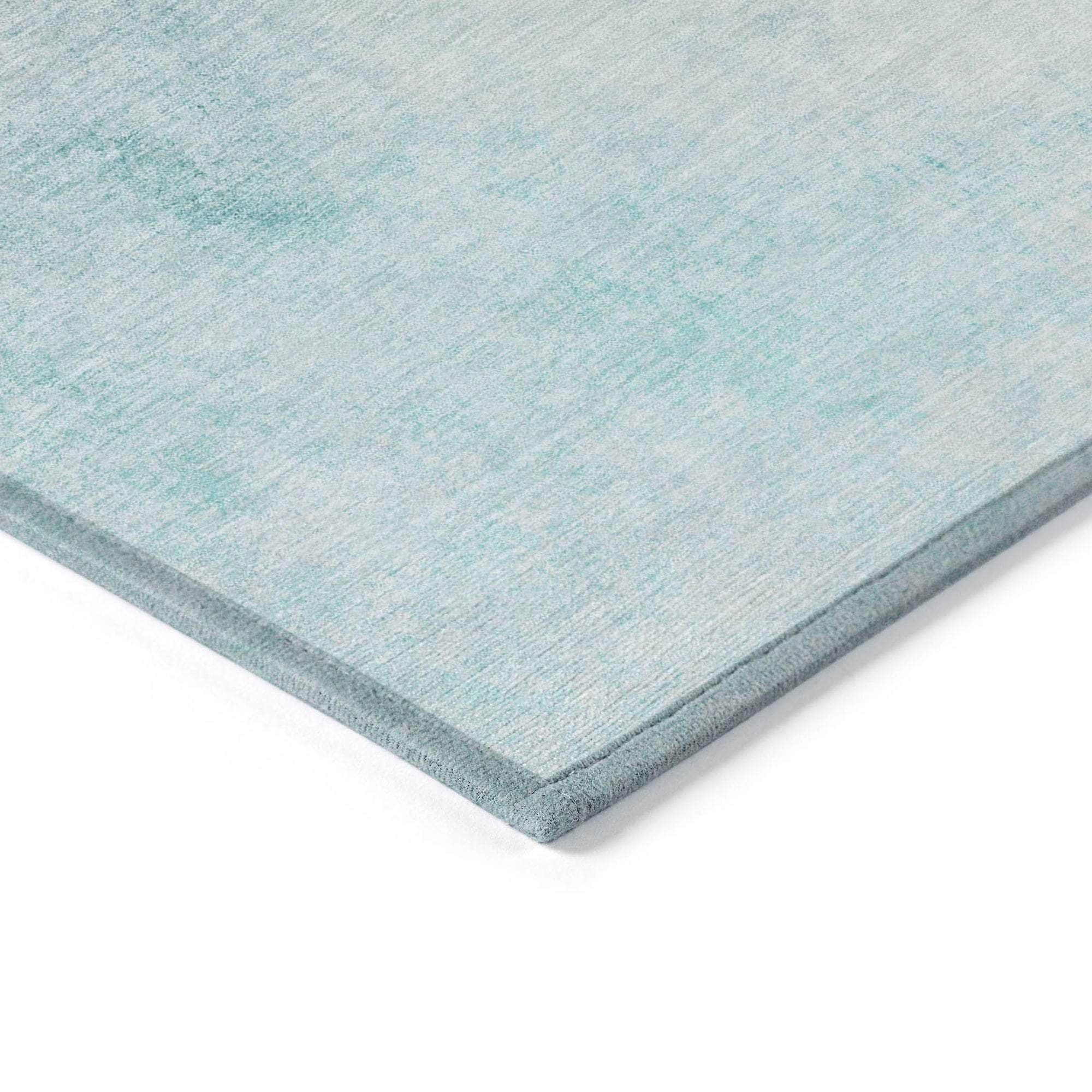 Machine Made ACN601 Teal Rugs