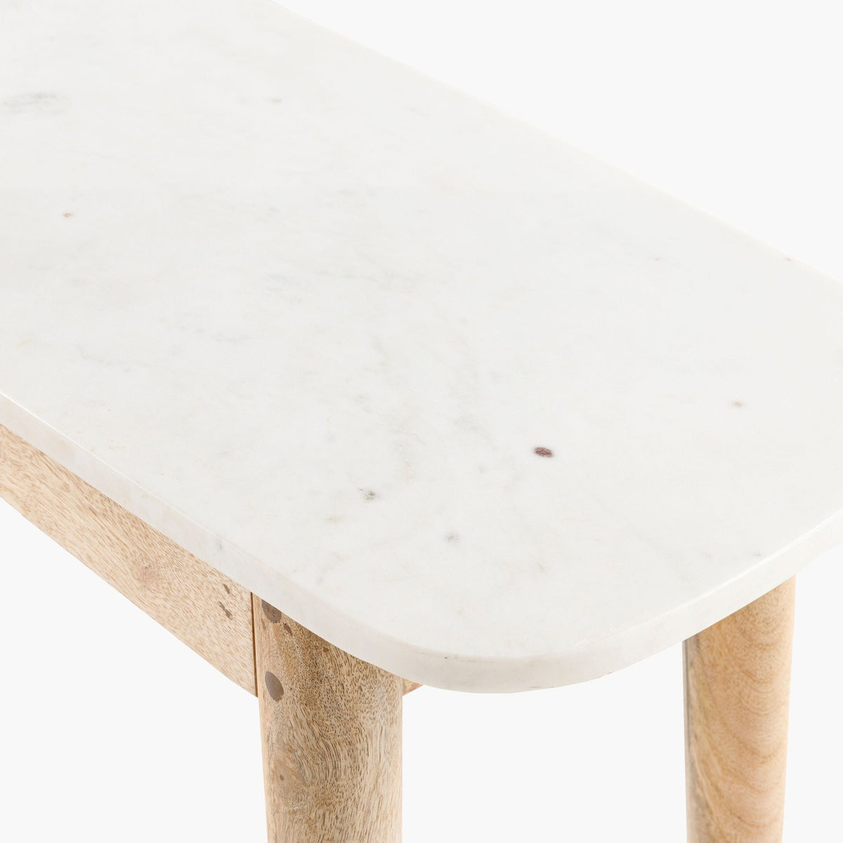 Makrana Console Table - detail corner