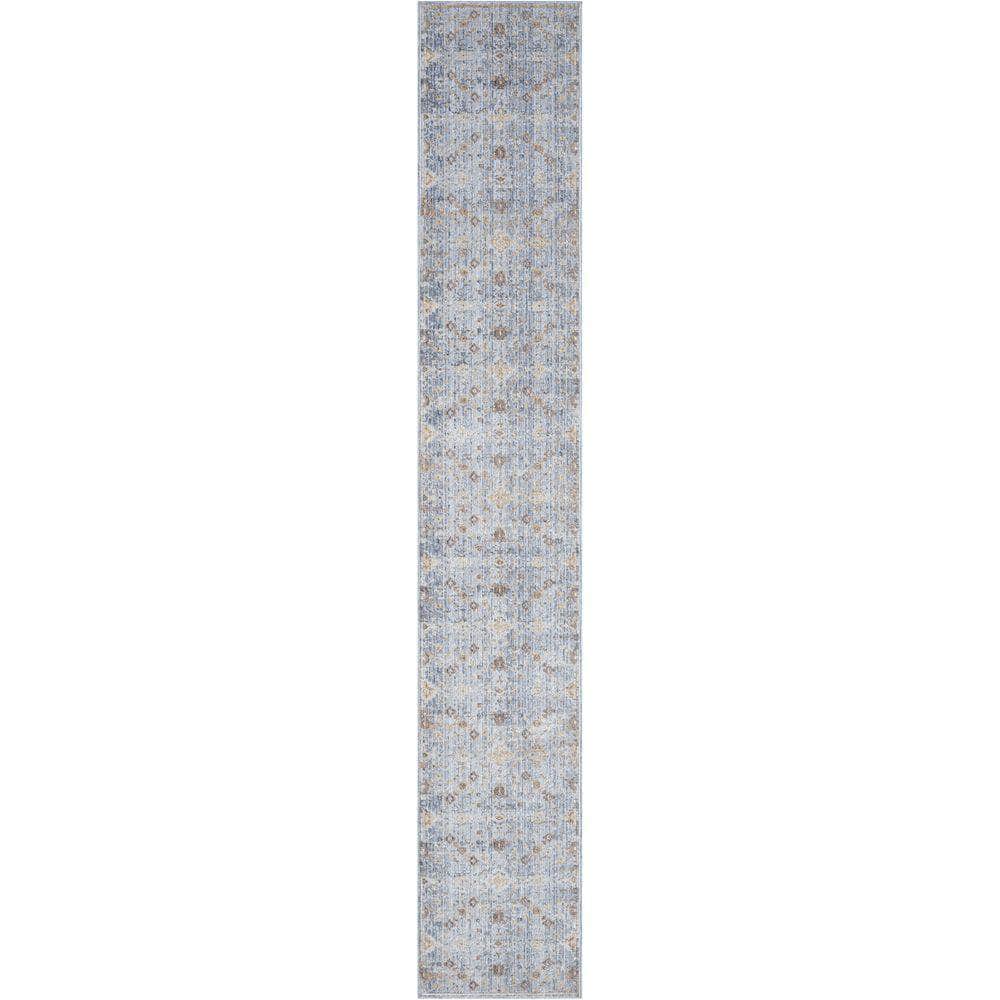Timeless Classics TMC02 Blue Ivory Rug #color_blue ivory