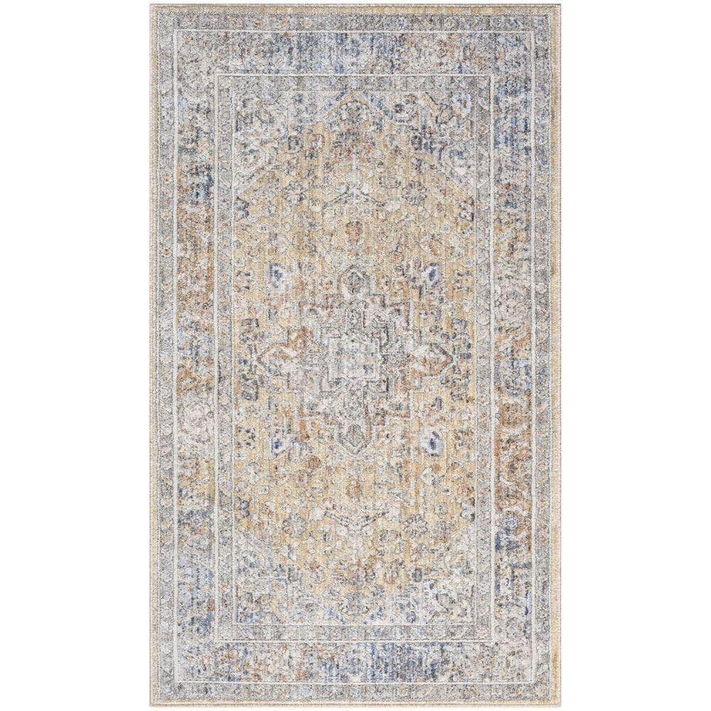 Timeless Classics TMC01 Grey Gold Rug #color_grey gold