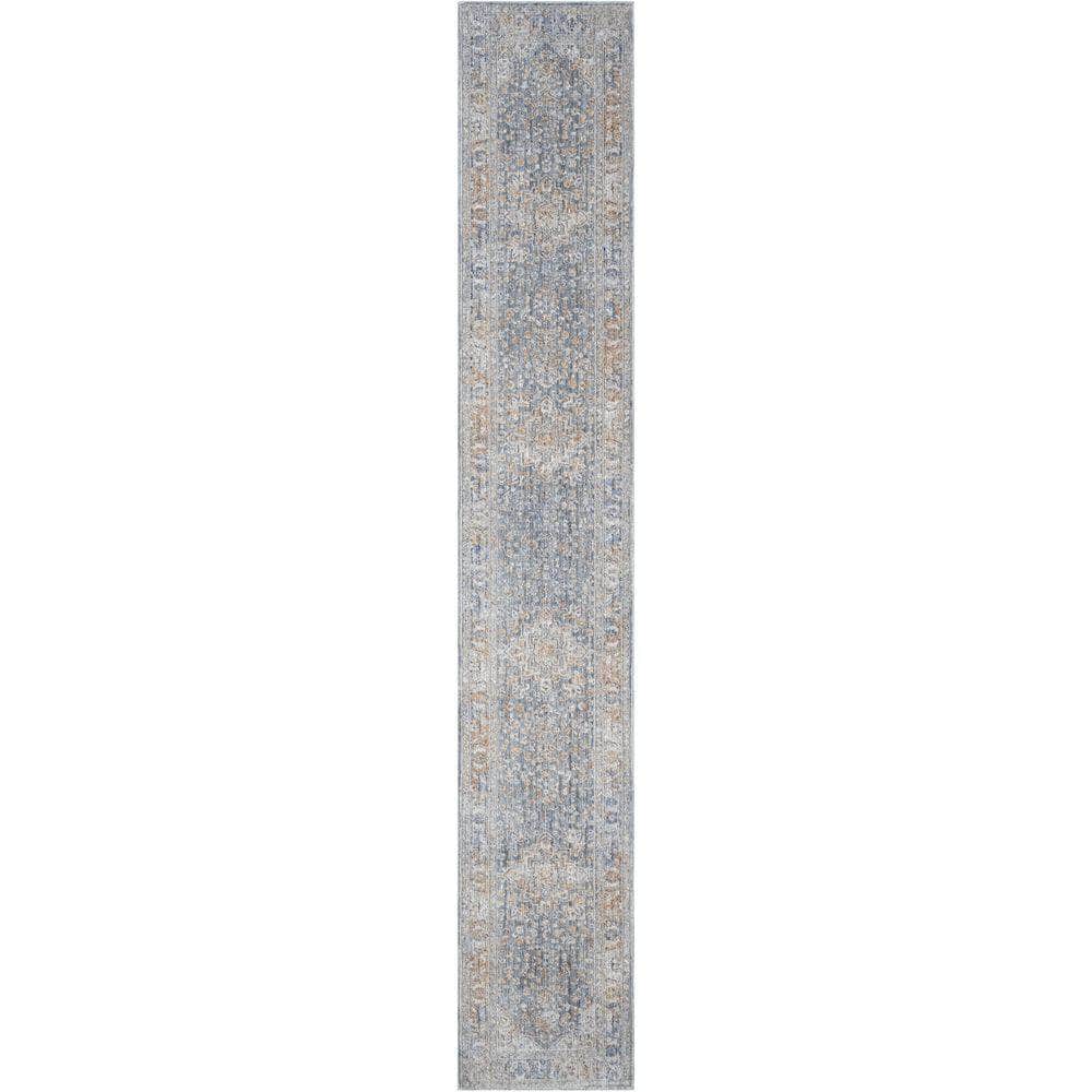Timeless Classics TMC01 Ivory Blue Rug #color_ivory blue