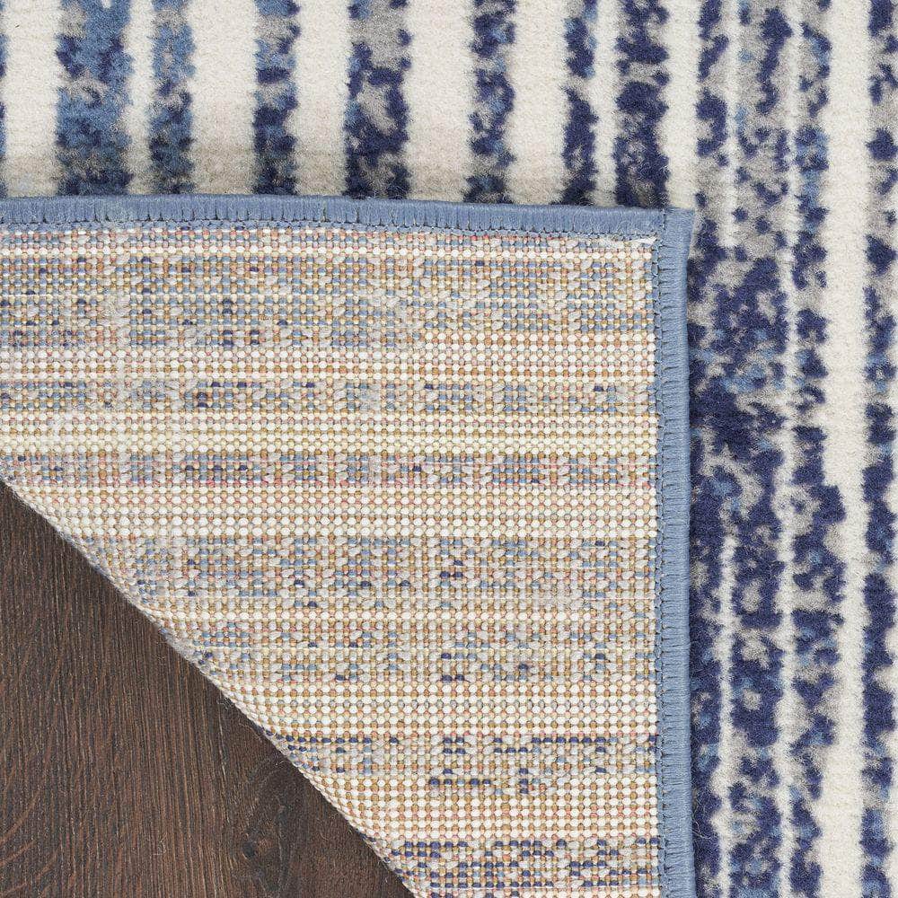 Grafix GRF42 Blue Grey Rug #color_blue grey