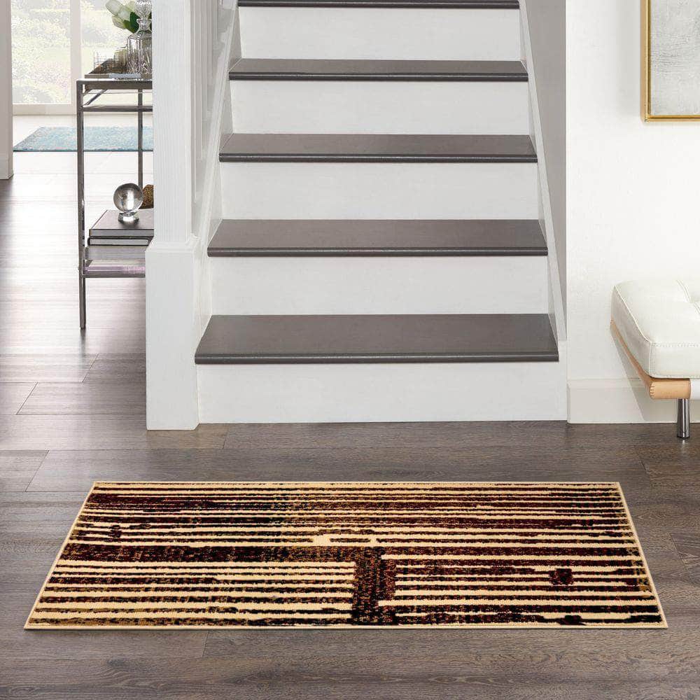 Grafix GRF42 Brick Multicolor Rug #color_brick multicolor