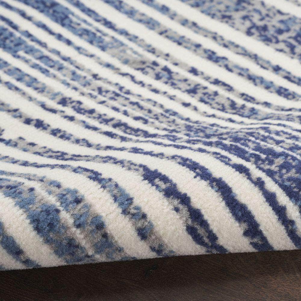 Grafix GRF42 Blue Grey Rug #color_blue grey