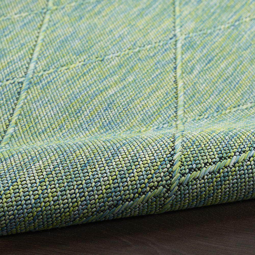 Practical Solutions PSL01 Blue Green Rug #color_blue green