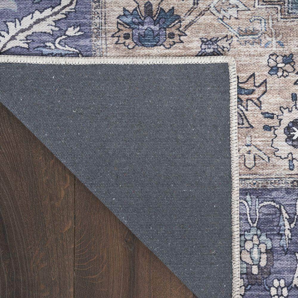 Brilliance Machine Washable WSB03 Teal Blue Rug #color_teal blue